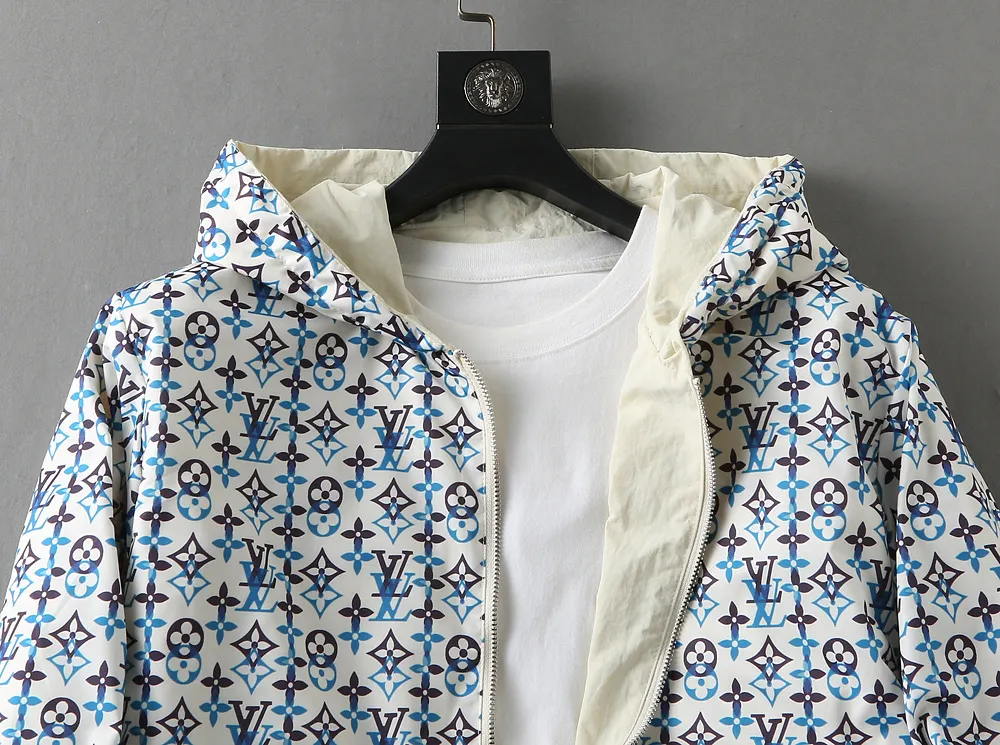 Reversible Monogram Hooded Windbreaker Jacket D34023315 — view 6