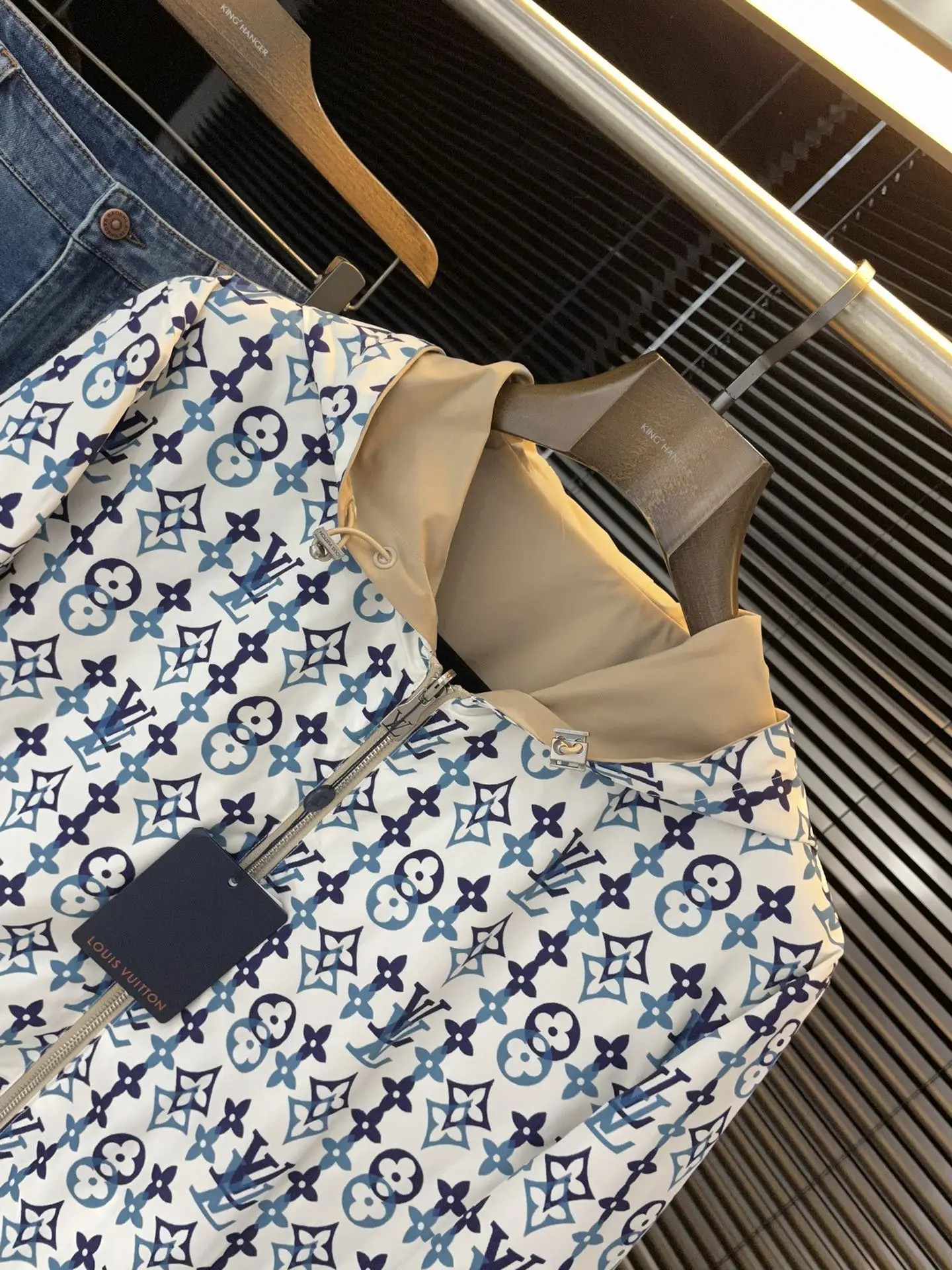 Reversible Monogram Hooded Jacket D34023360 — view 3