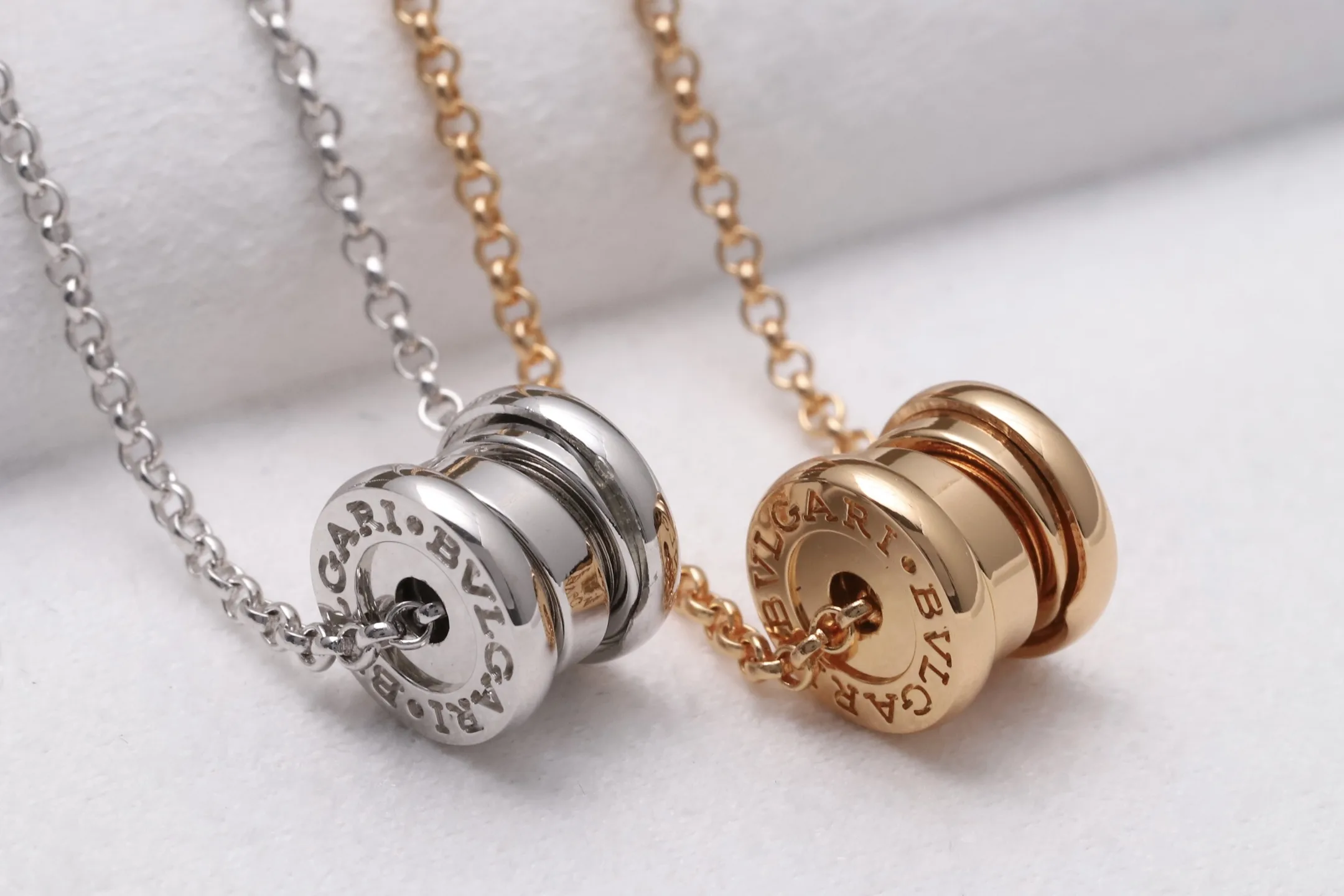 B.zero1 Rock Mini Pendant Necklace (Sterling Silver) D24017141 — view 5