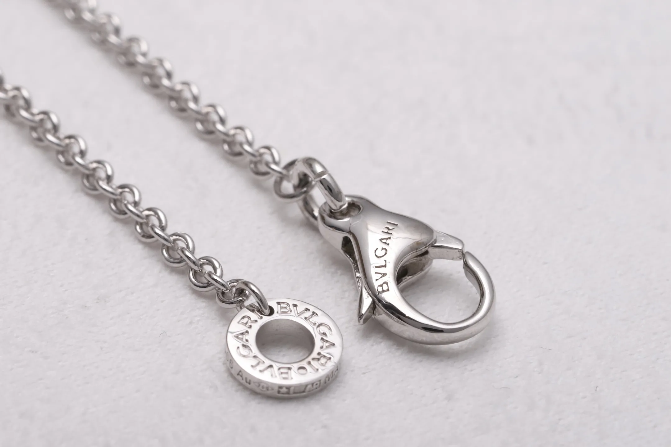 B.zero1 Pink Ceramic Pendant Necklace (Sterling Silver) D28517144 — view 7