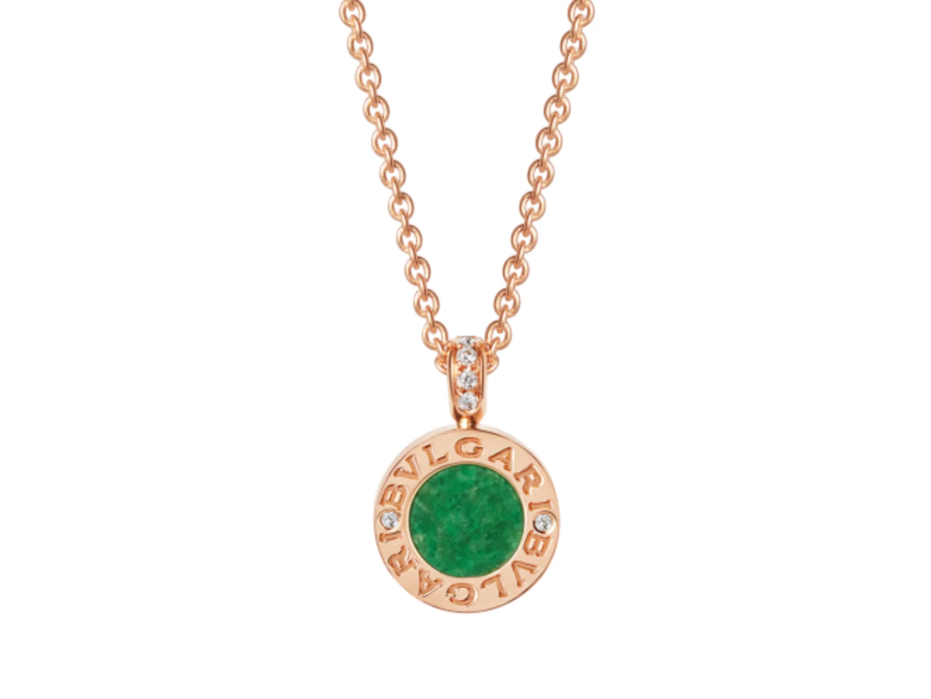 Bulgari Bulgari Reversible Pendant Necklace (Gold-Plated Brass) D17517155