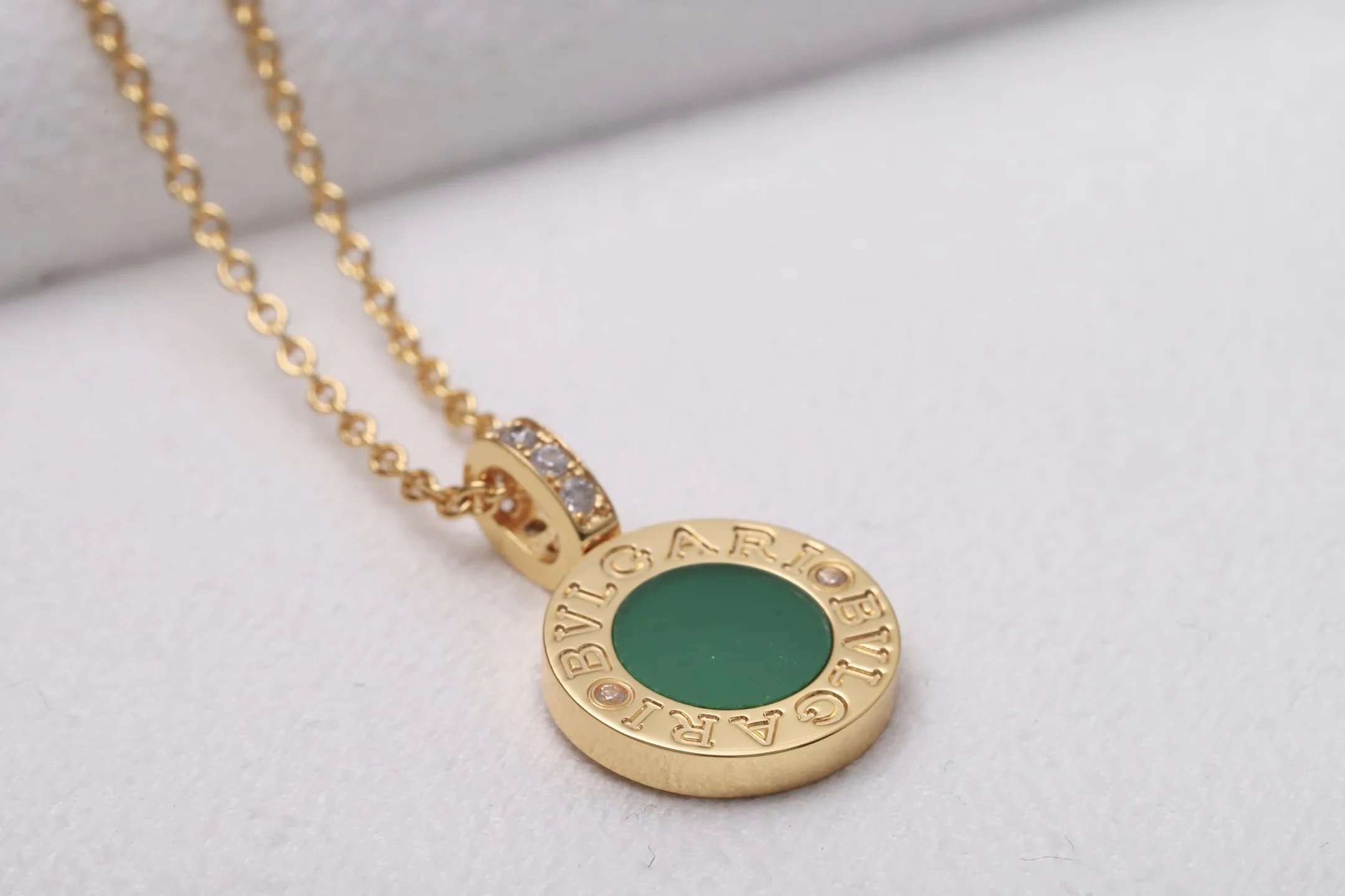Bulgari Bulgari Reversible Pendant Necklace (Gold-Plated Brass) D17517155 — view 5