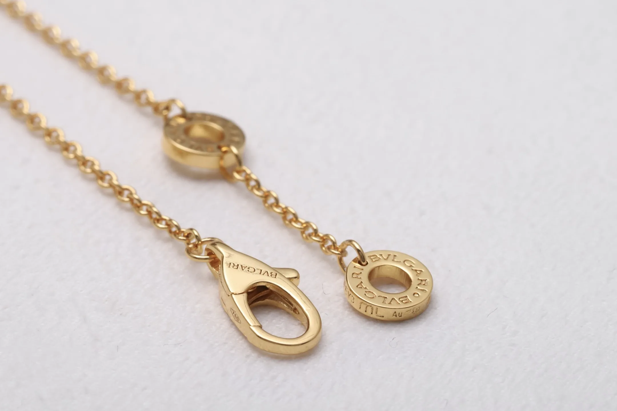 Bulgari Bulgari Reversible Pendant Necklace (Gold-Plated Brass) D17517155 — view 6