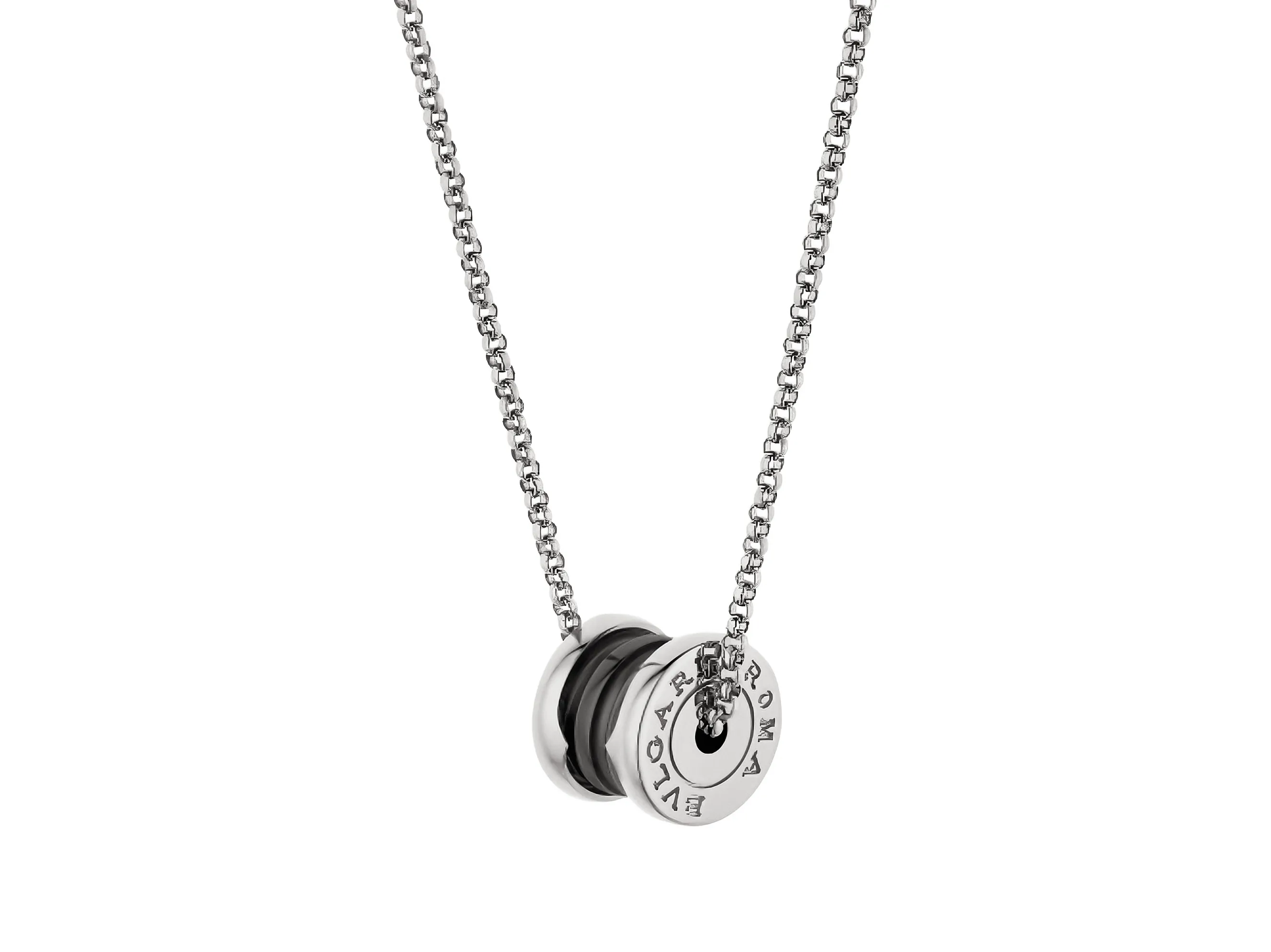 B.zero1 Ceramic Pendant Necklace (Sterling Silver) D26016972