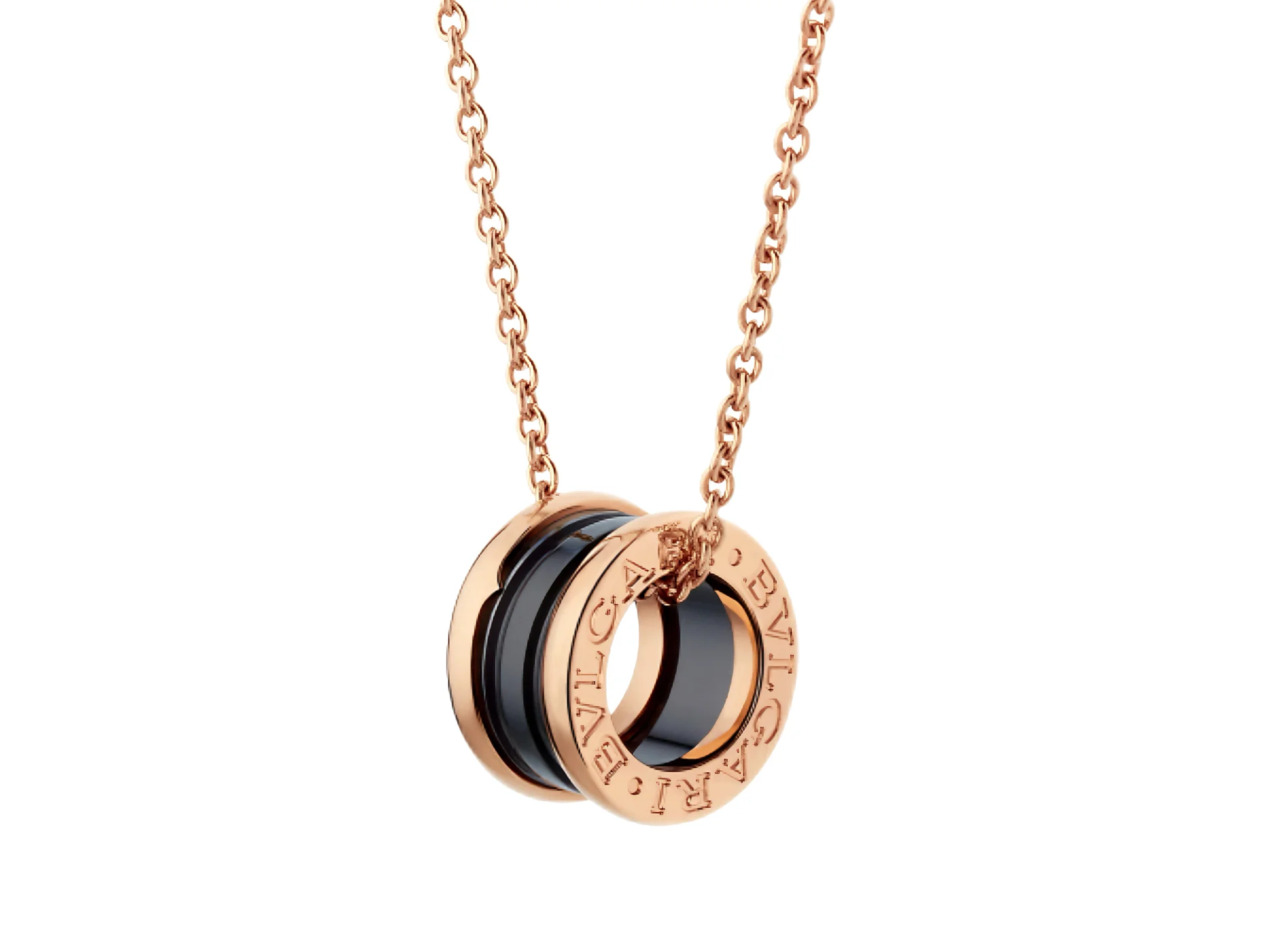 B.zero1 Ceramic Pendant Necklace (Sterling Silver) D29517135