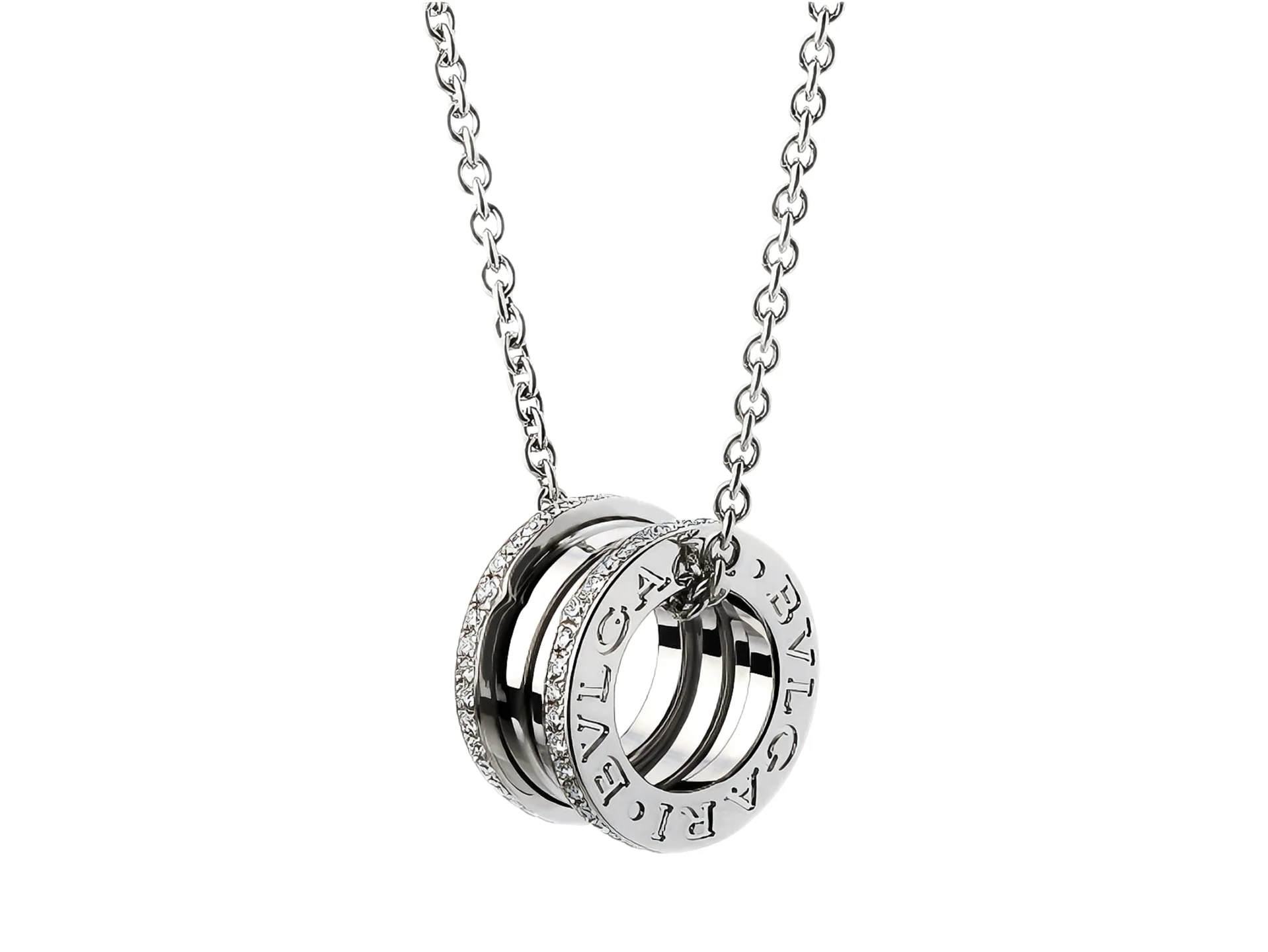 B.zero1 Rock Pendant Necklace (Sterling Silver) D34017139