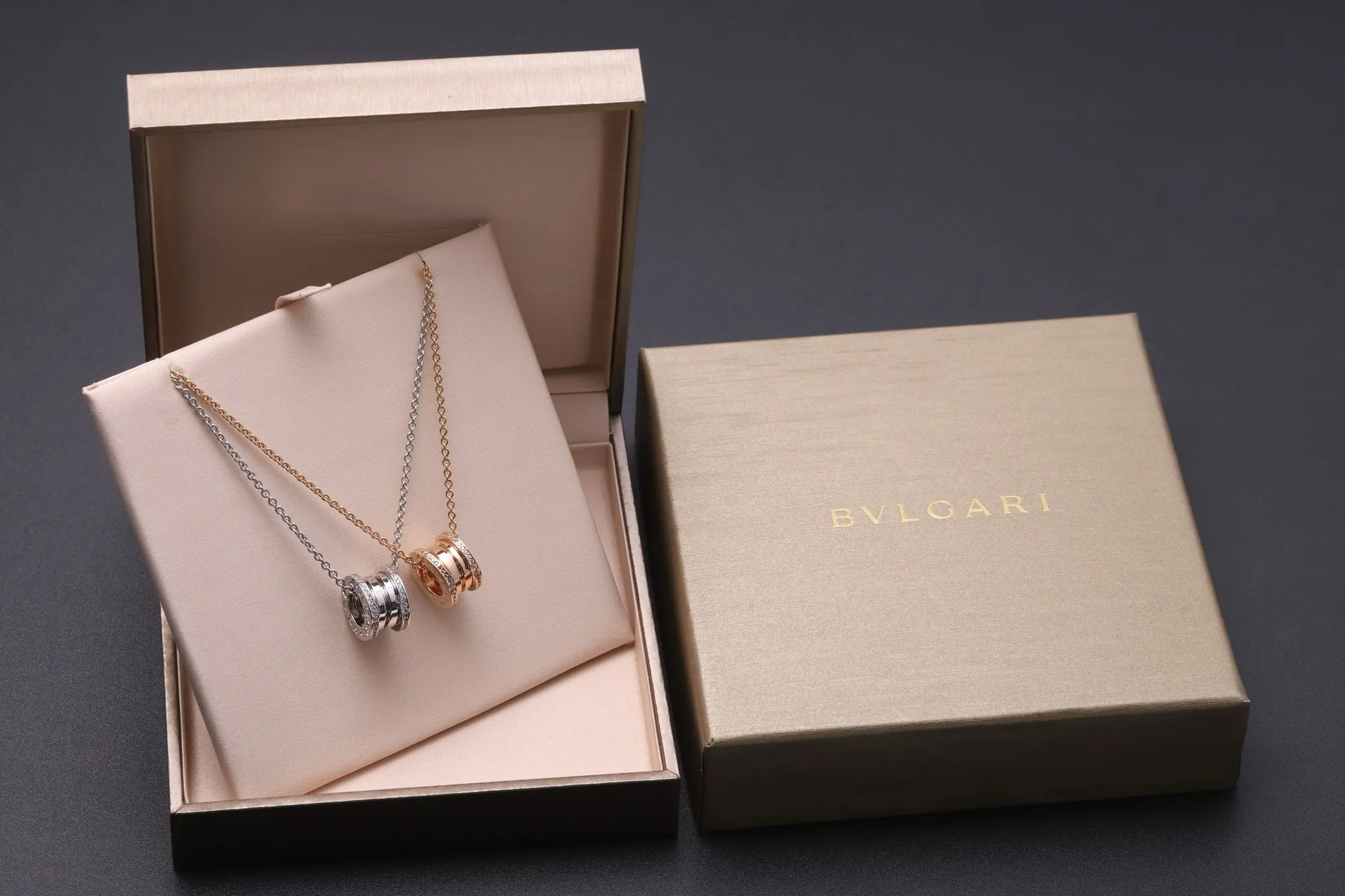 B.zero1 Rock Pendant Necklace (Sterling Silver) D34017139 — view 2