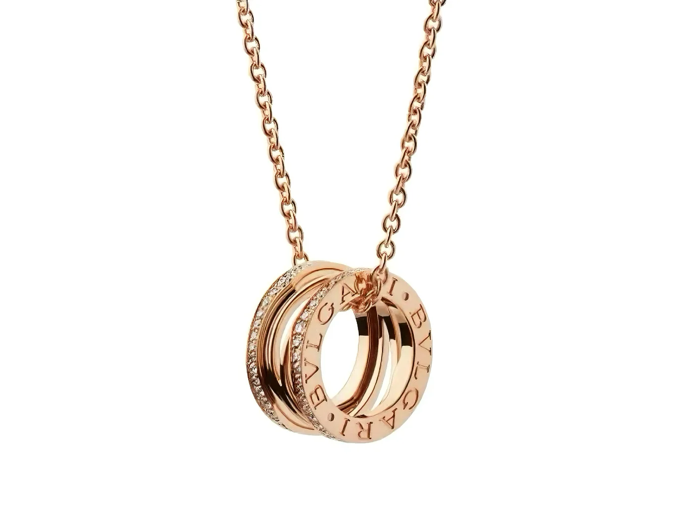 B.zero1 Rock Pendant Necklace (Gold-Plated Brass) D18517136