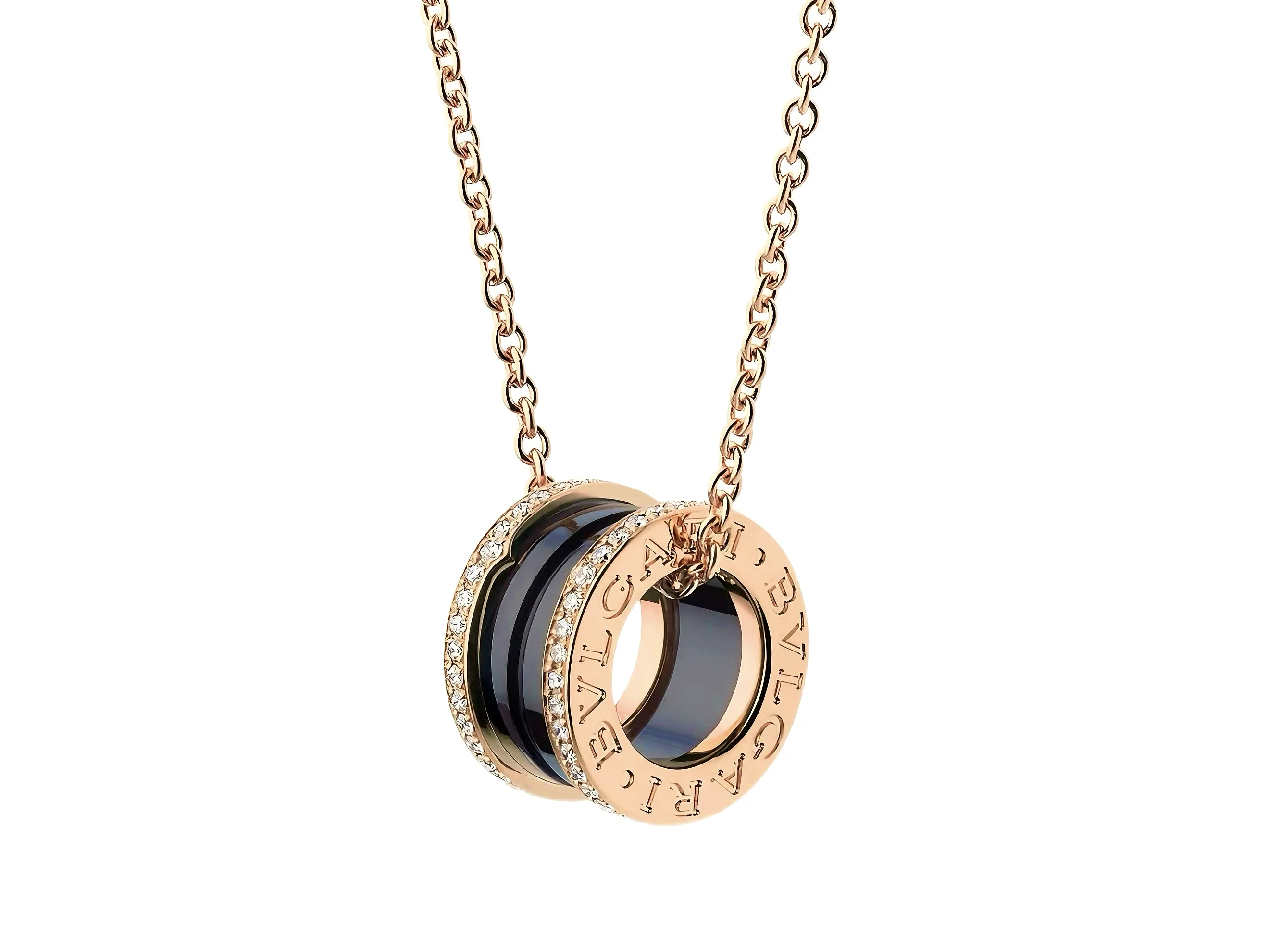 B.zero1 Rock Pendant Necklace (Sterling Silver) D34017138