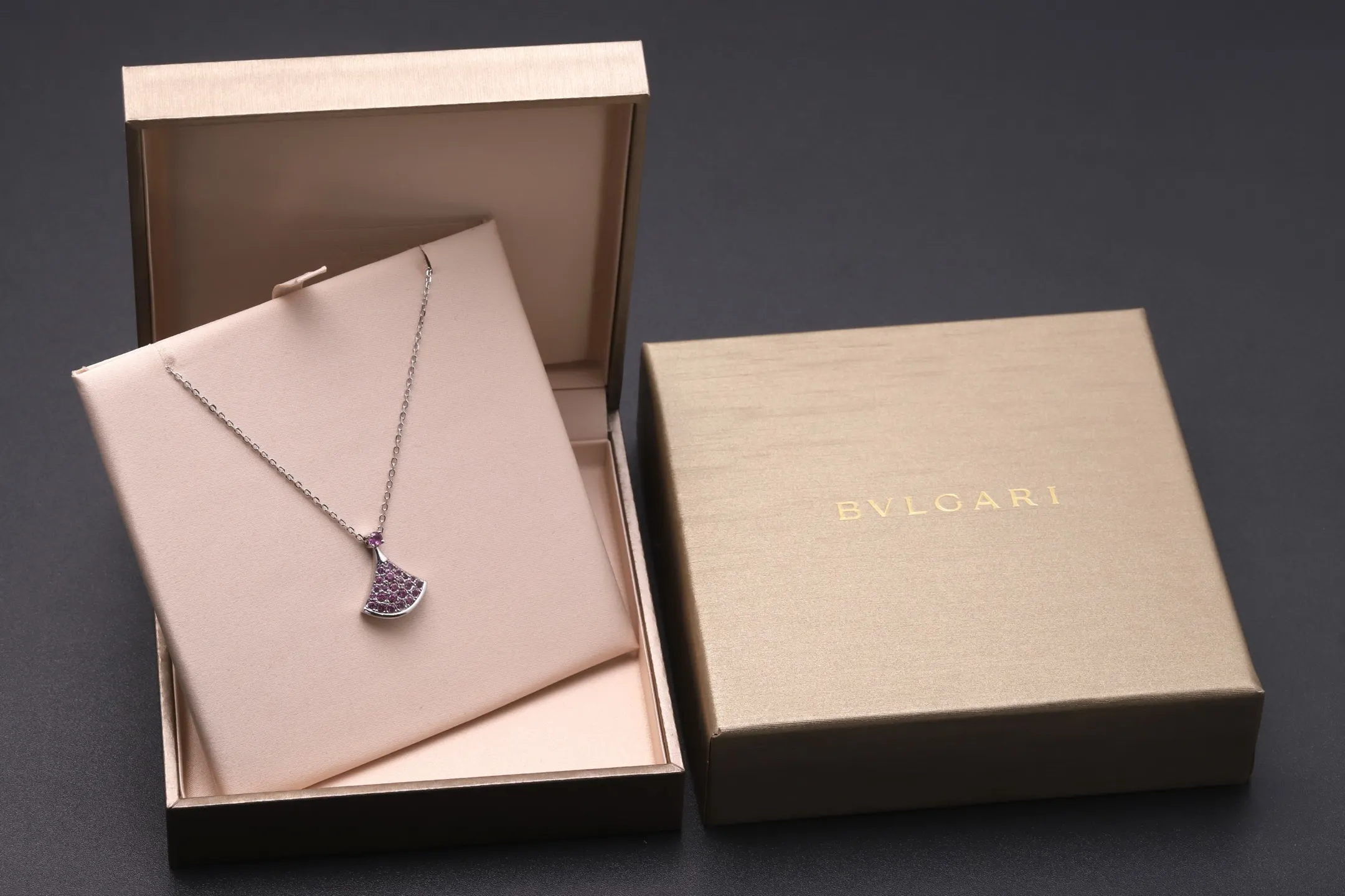 Divas' Dream Pink Sapphire Pendant Necklace (Sterling Silver) D28516971 — view 2