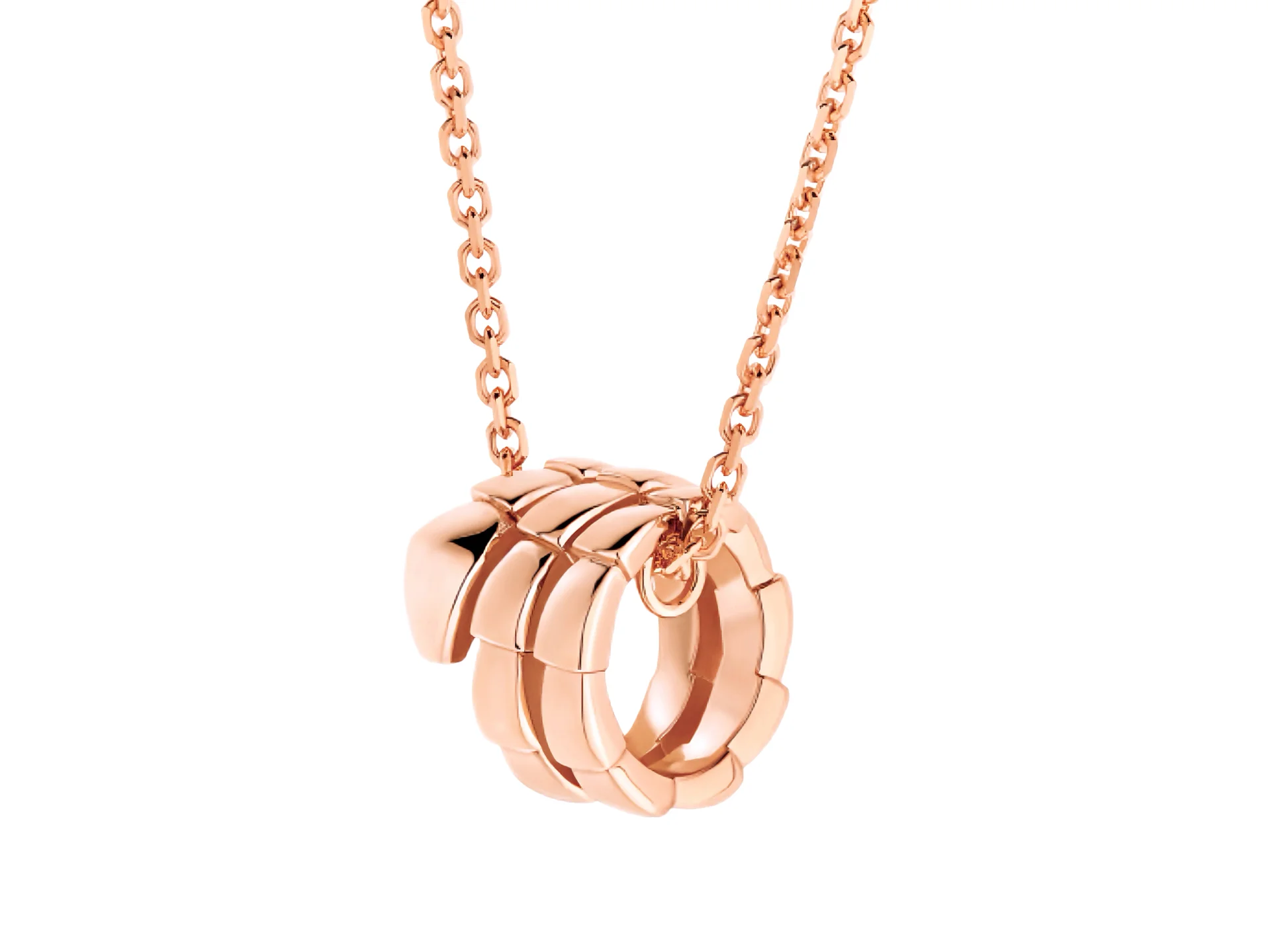 Serpenti Viper Pendant Necklace (Sterling Silver) D24517140