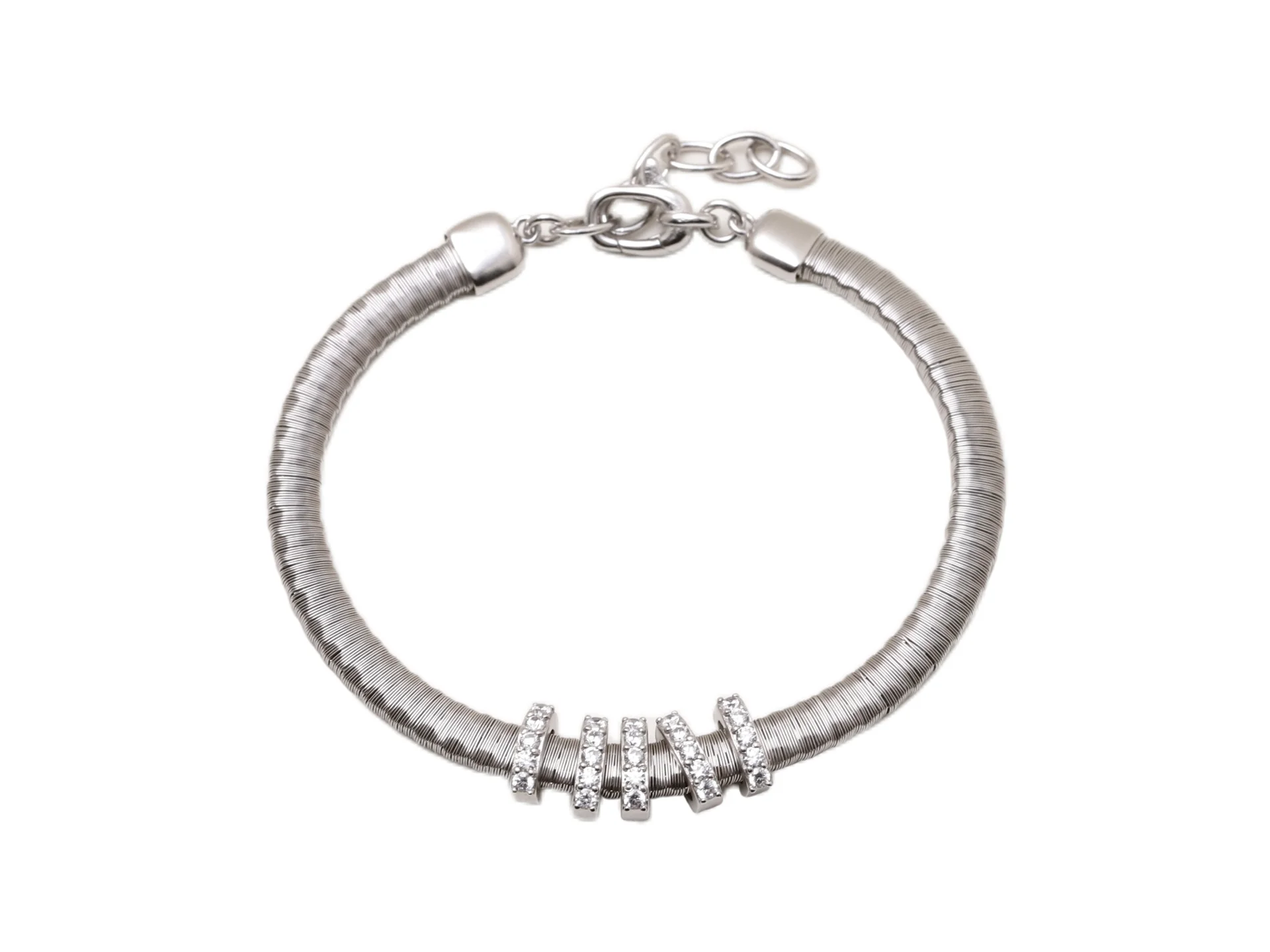 Piero Milano Coiled Wire Bracelet (Sterling Silver) D38016549