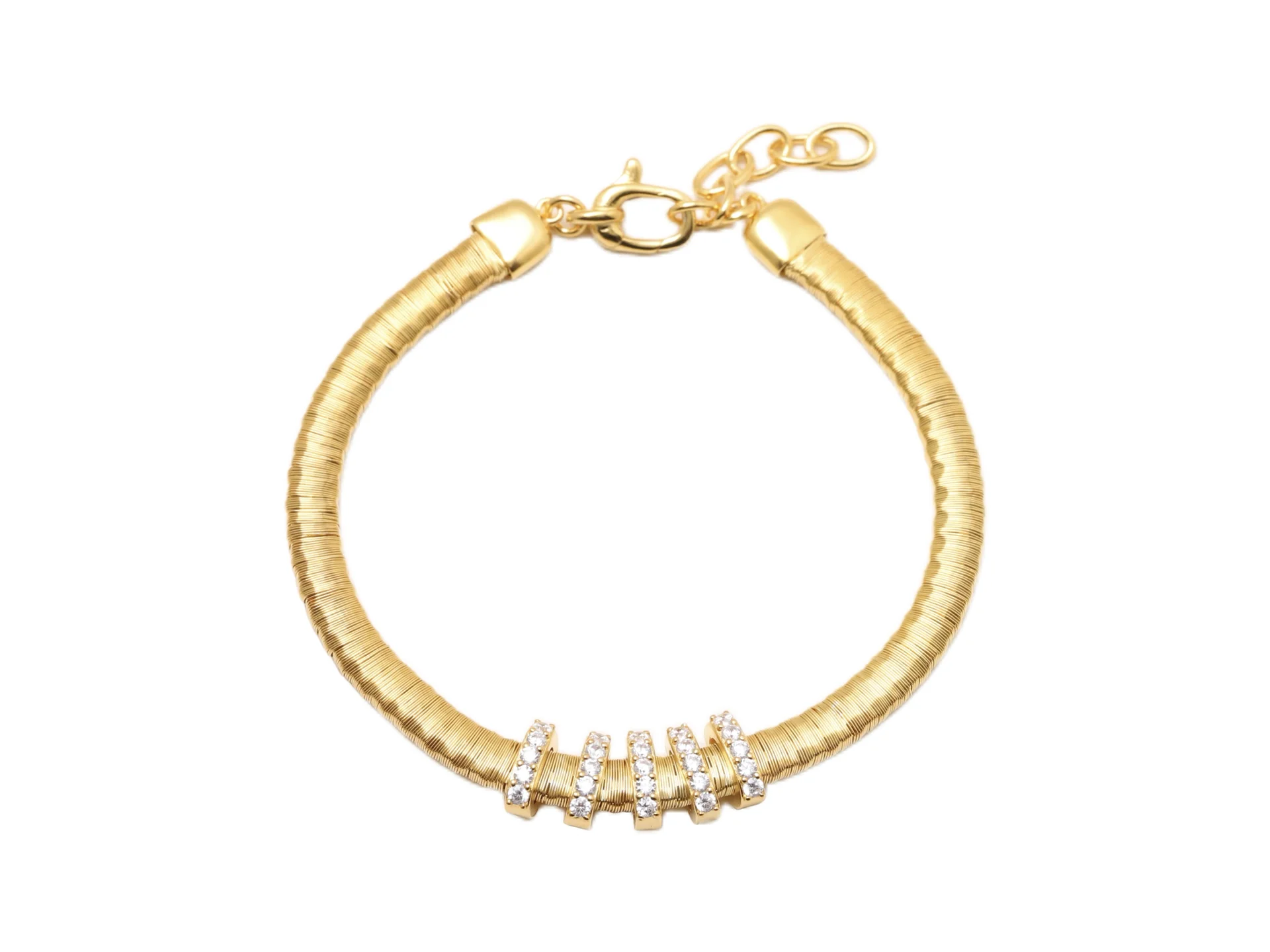 Piero Milano Coiled Wire Bracelet (Sterling Silver) D38016549 — view 2