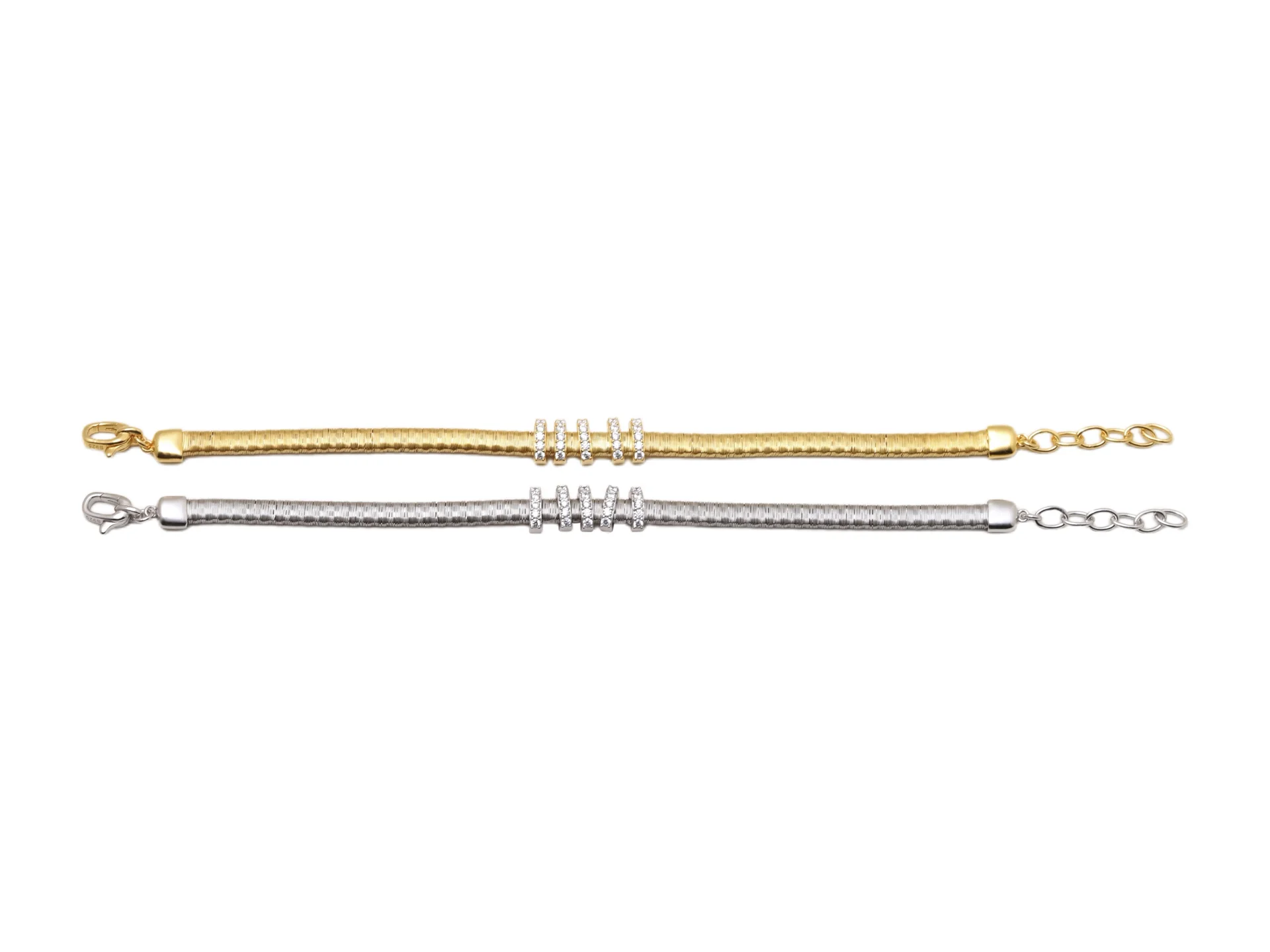 Piero Milano Coiled Wire Bracelet (Sterling Silver) D38016549 — view 3