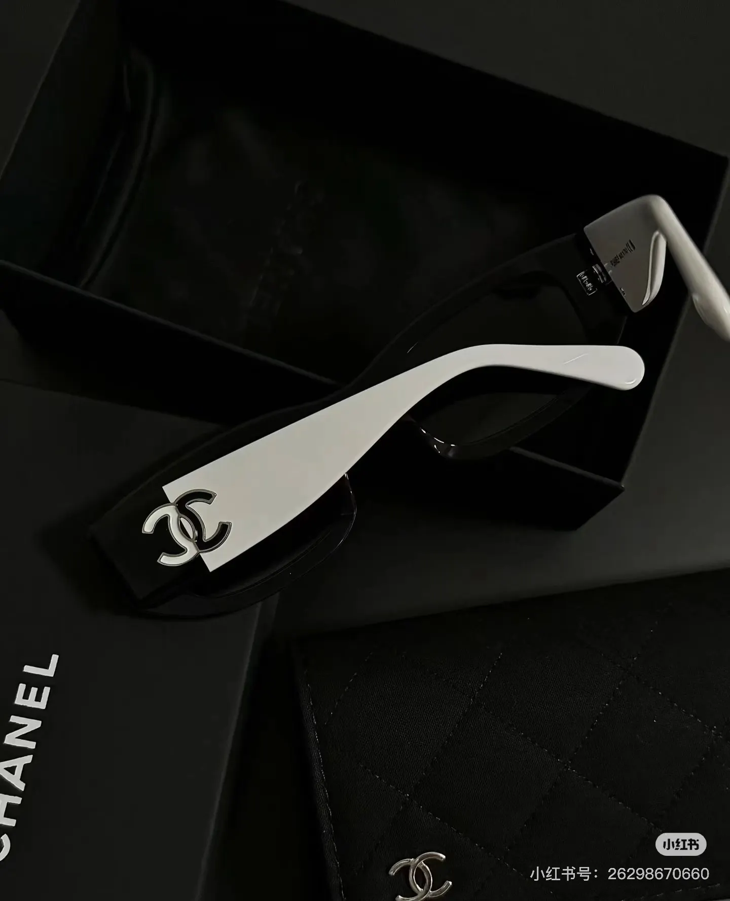 Chanel Logo Detail Sunglasses D20018578 — view 4