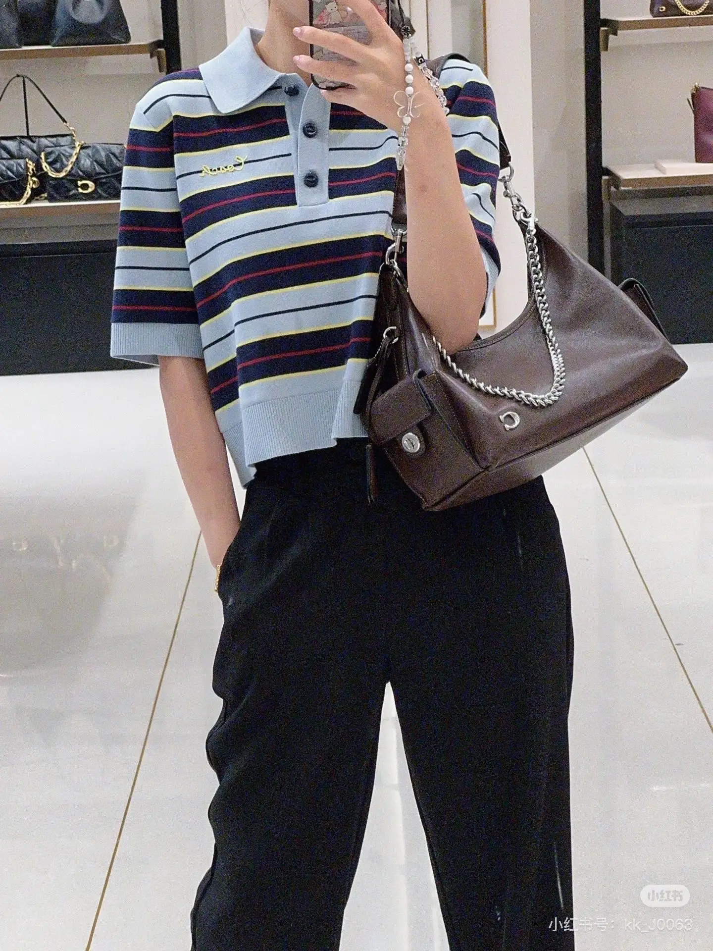 Coach Pocket Juliet Horn Bag D35518356 — view 5