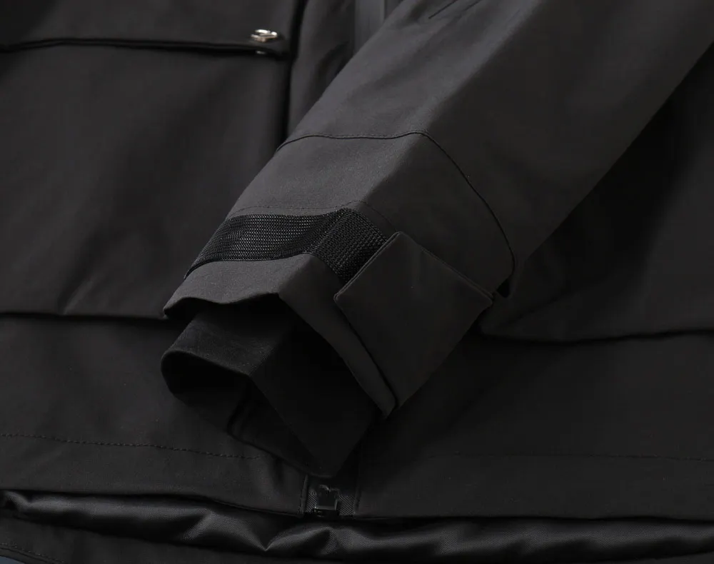 Logo-Patch Hooded Shell Jacket D25014336 — view 5