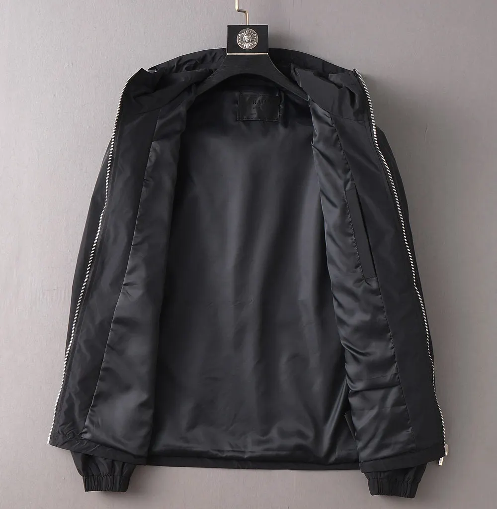 Logo-Plaque Hooded Shell Jacket D25014335 — view 3