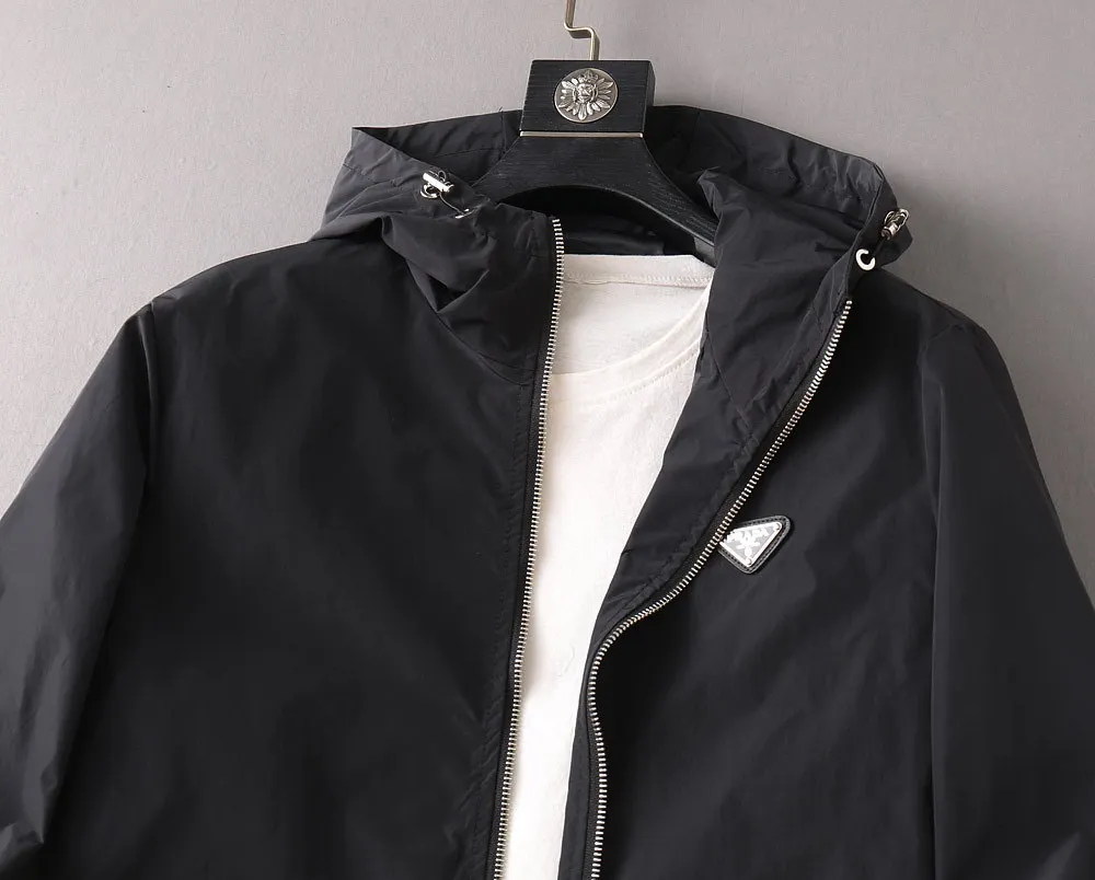 Logo-Plaque Hooded Shell Jacket D25014335 — view 5