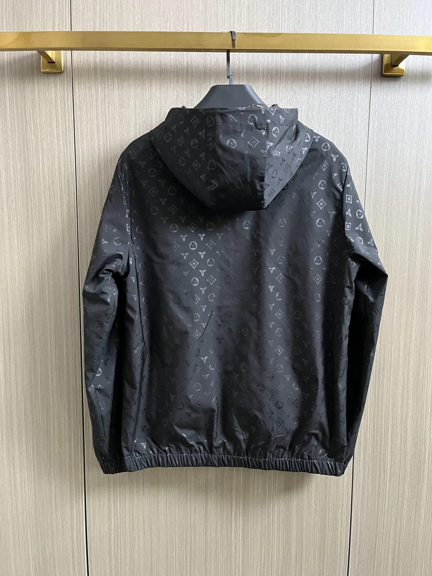 Monogram Hooded Windbreaker Jacket D28014333 — view 2