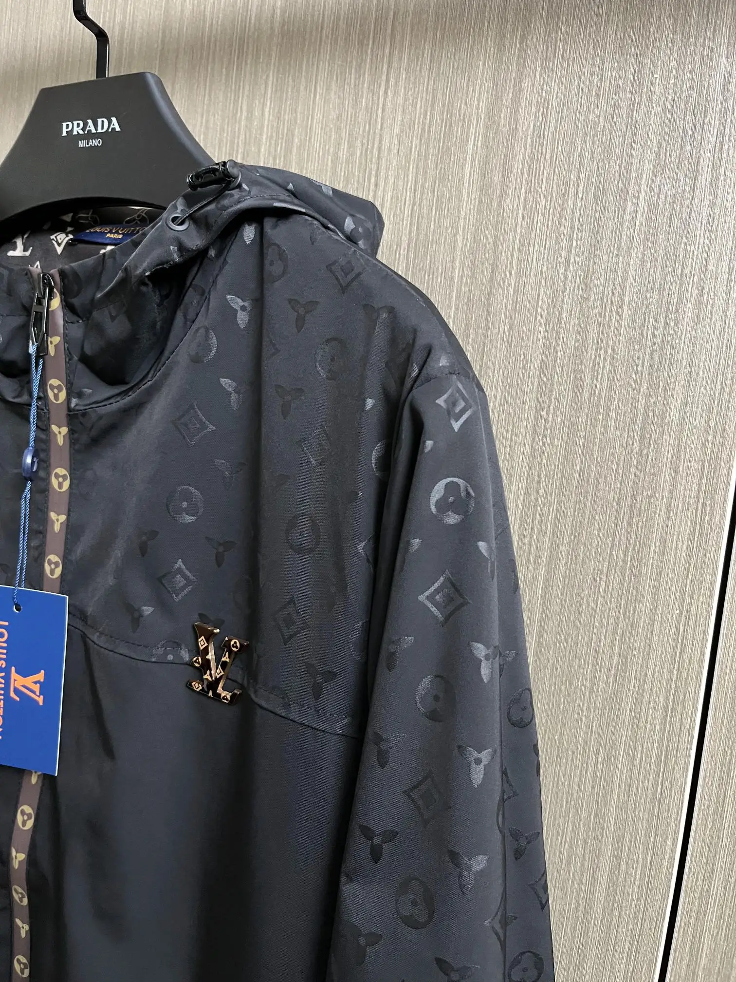 Monogram Hooded Windbreaker Jacket D28014333 — view 4