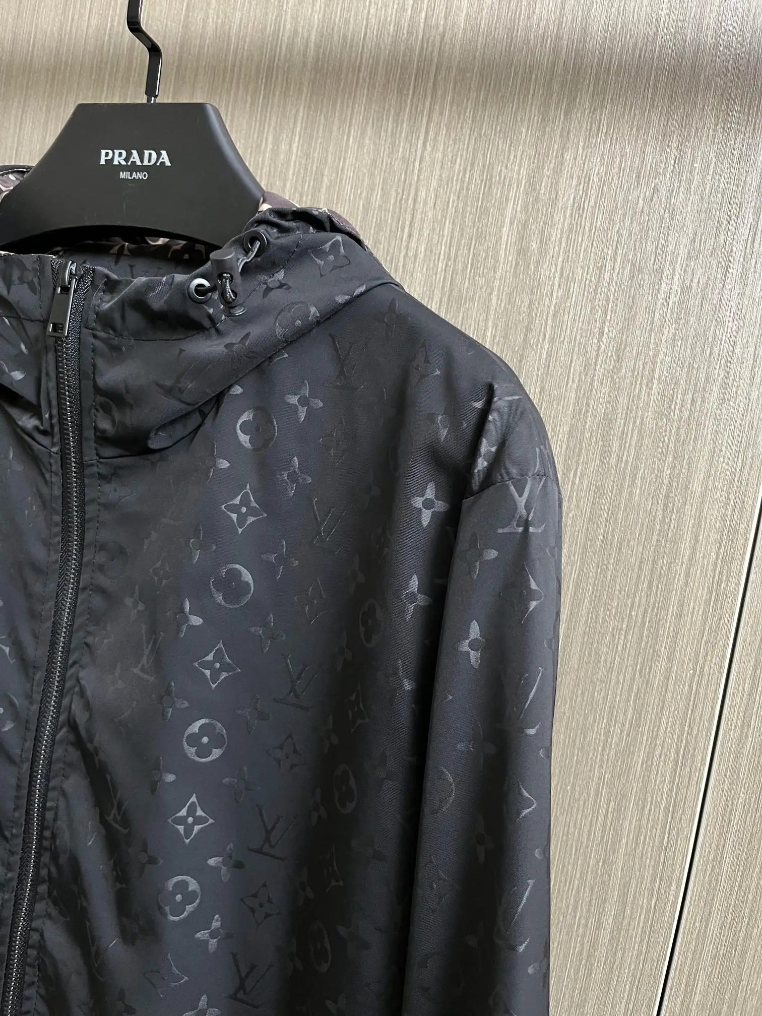 Monogram Hooded Windbreaker Jacket D29014334 — view 5