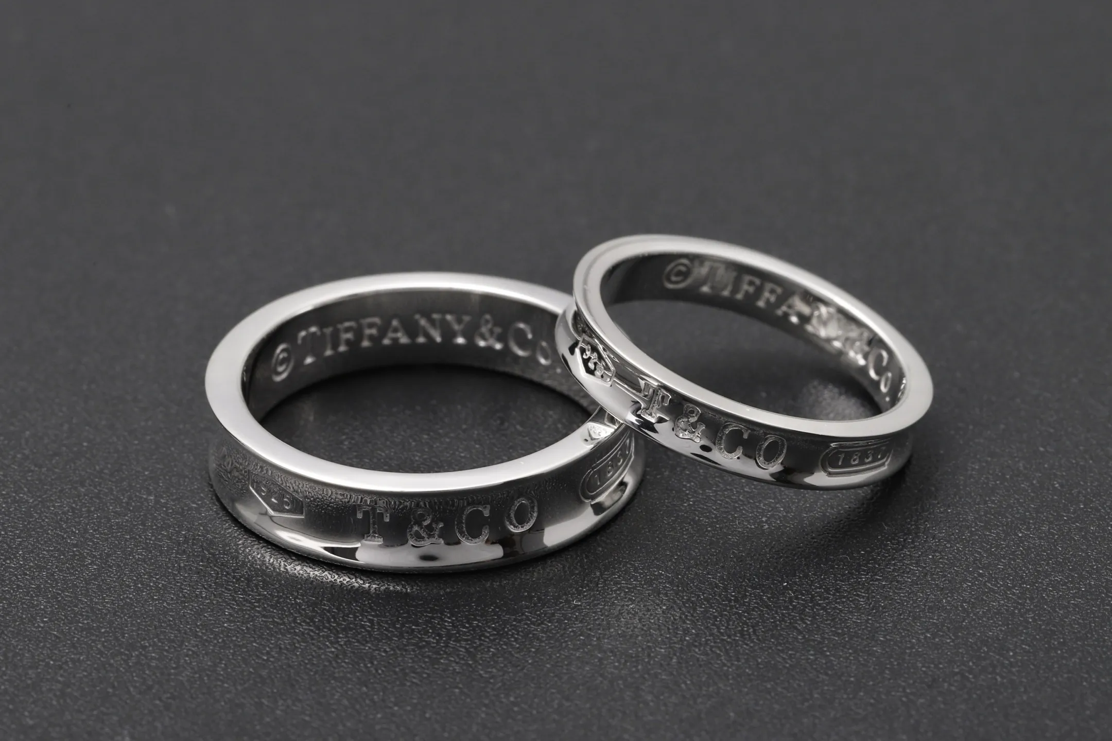 1837 Engraved Band Ring (Sterling Silver) D17016804 — view 8