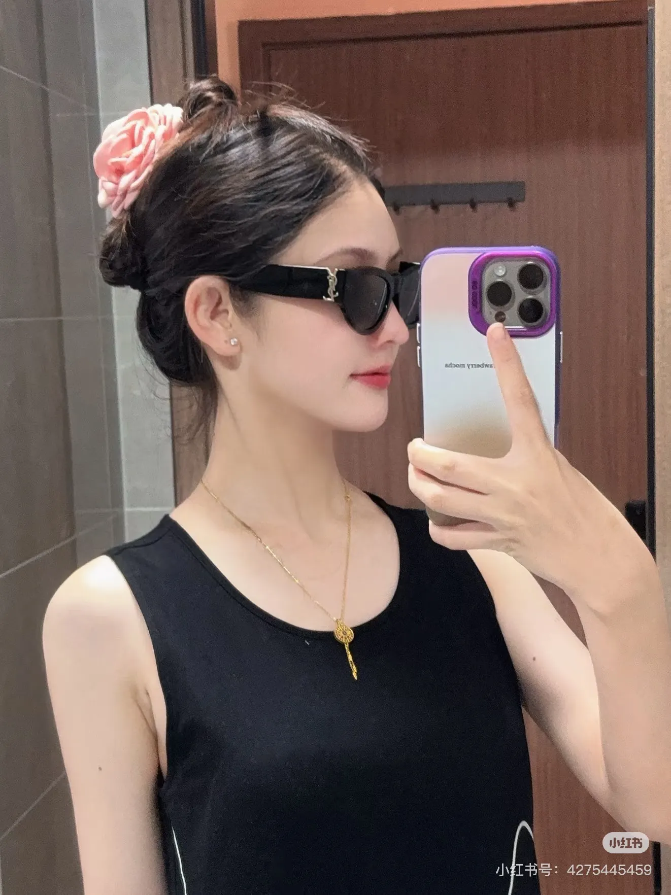 Saint Laurent M94 Women's Sunglasses D20018571 — view 7