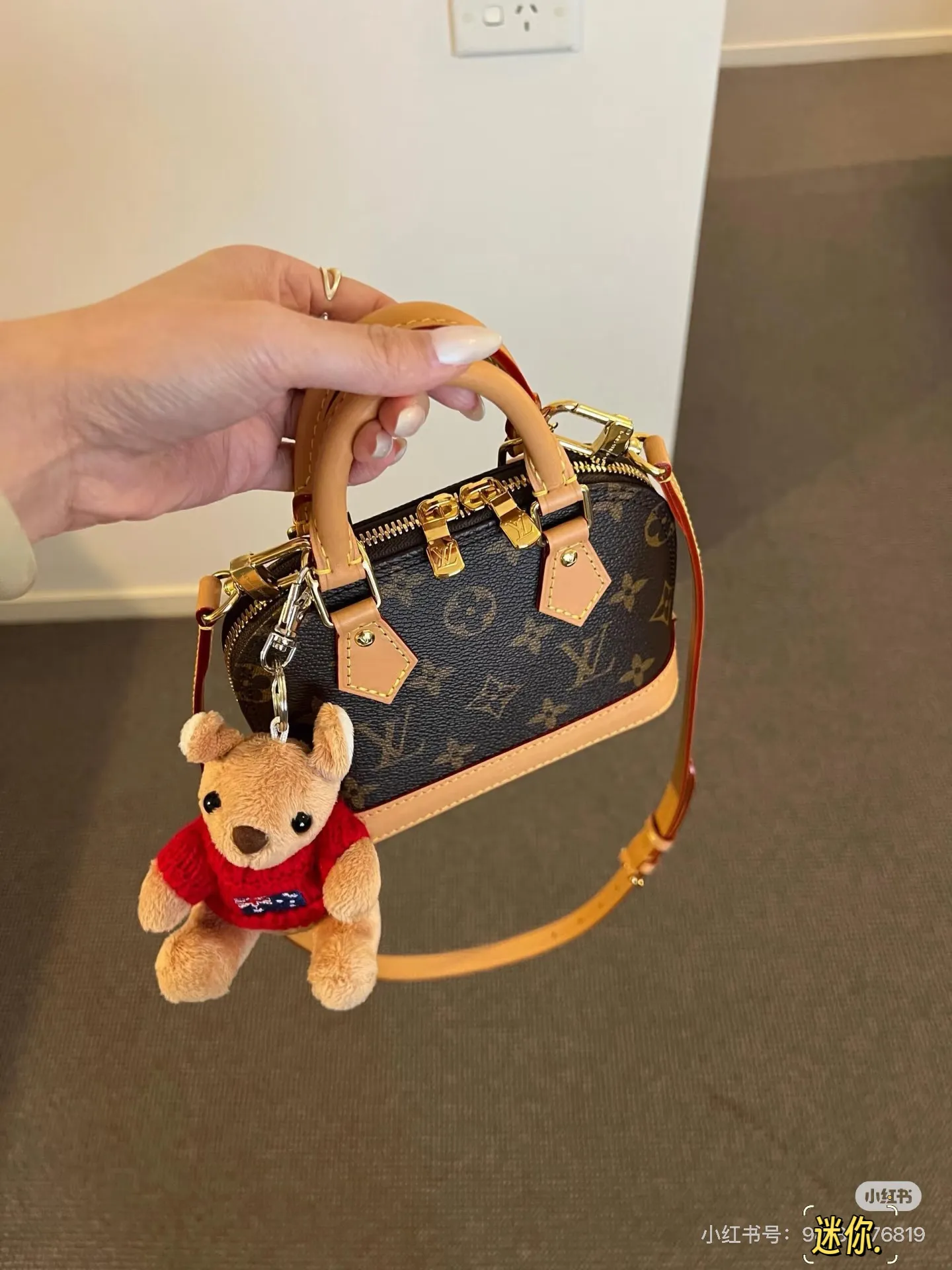 Monogram Coated Canvas Mini Top-Handle Bag D30018151