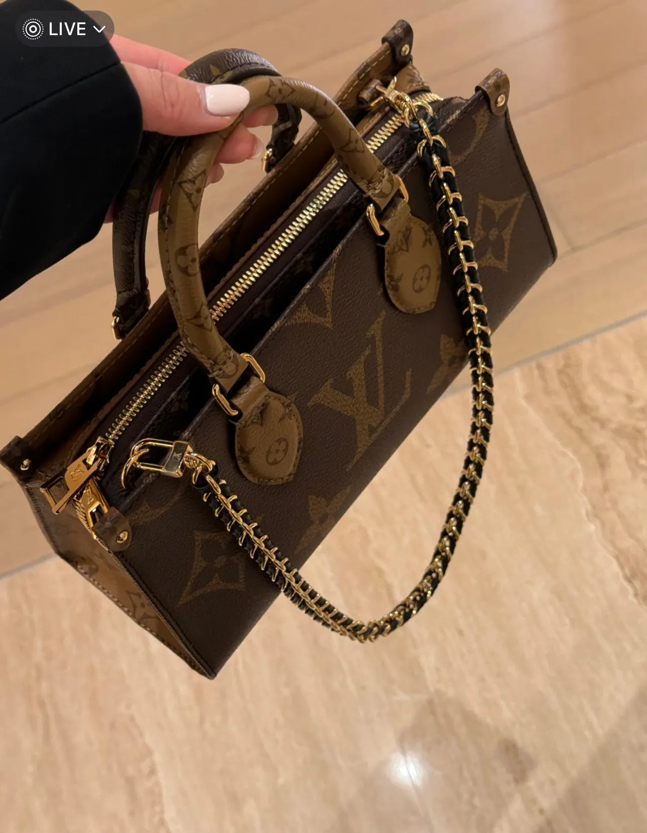 Monogram Canvas Top-Handle Tote Bag D35518108 — view 2