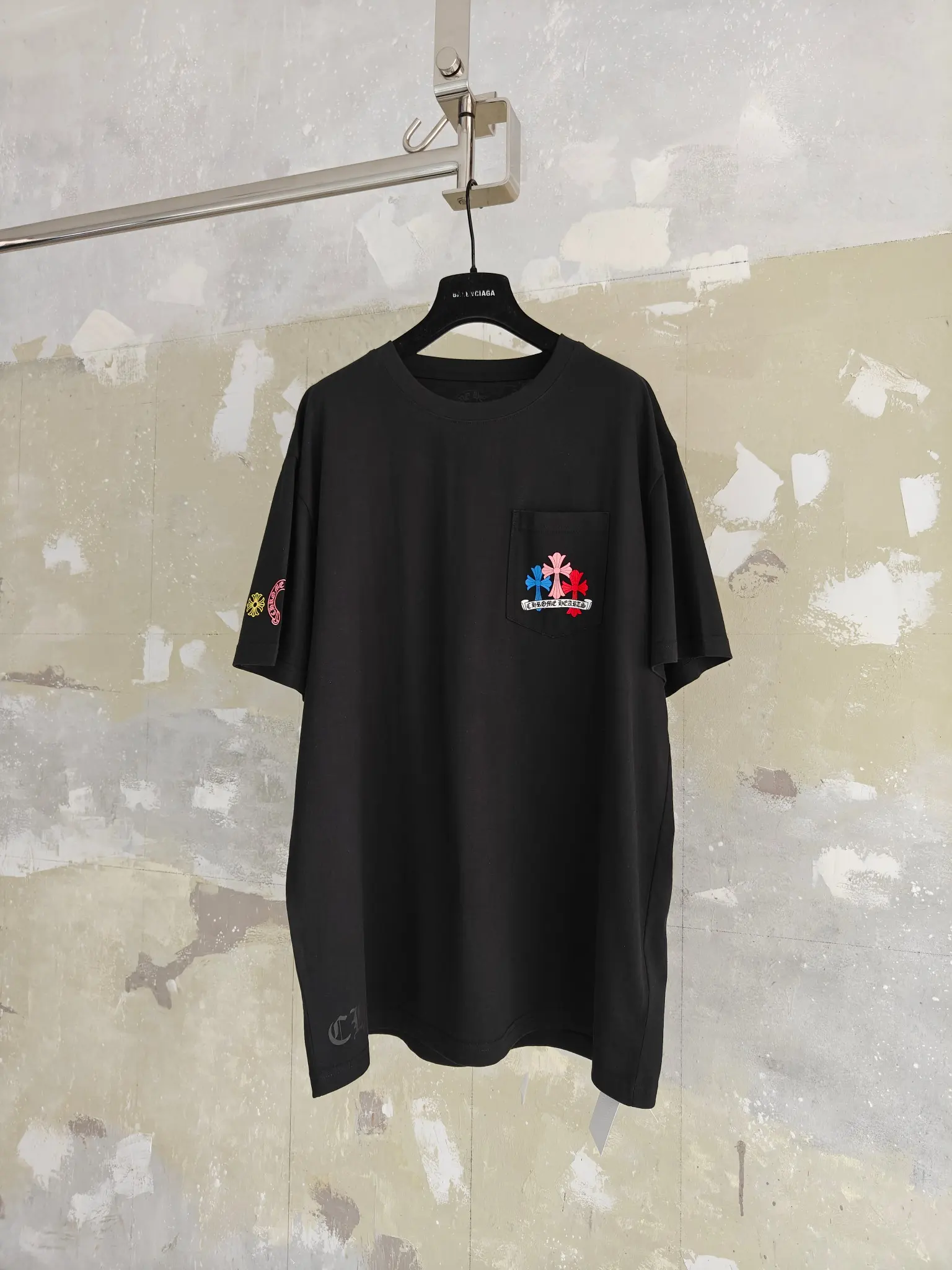Miami Exclusive Cross Logo Cotton T-Shirt D16014264