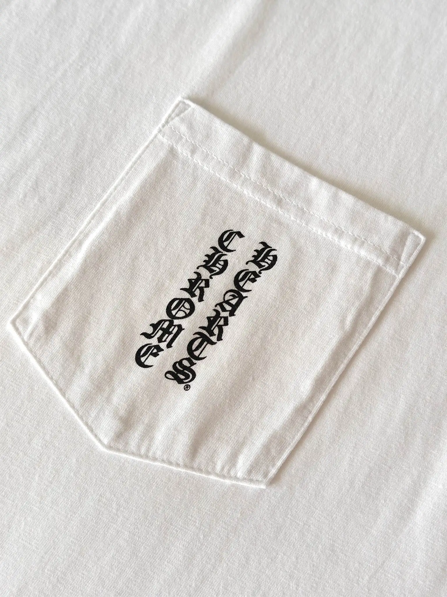 Logo Print Cotton Jersey Pocket T-Shirt D16014261 — view 3