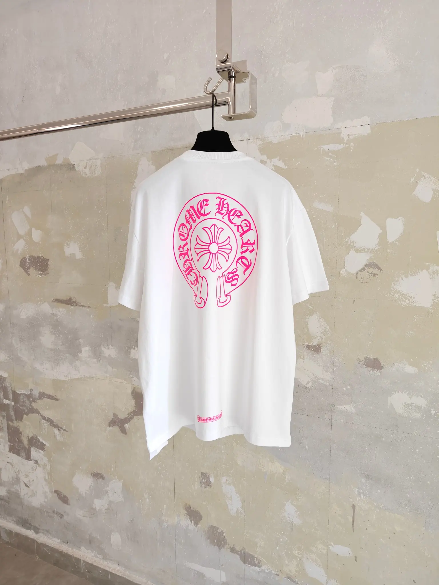 Horseshoe Logo Print Cotton T-Shirt D16014259 — view 2