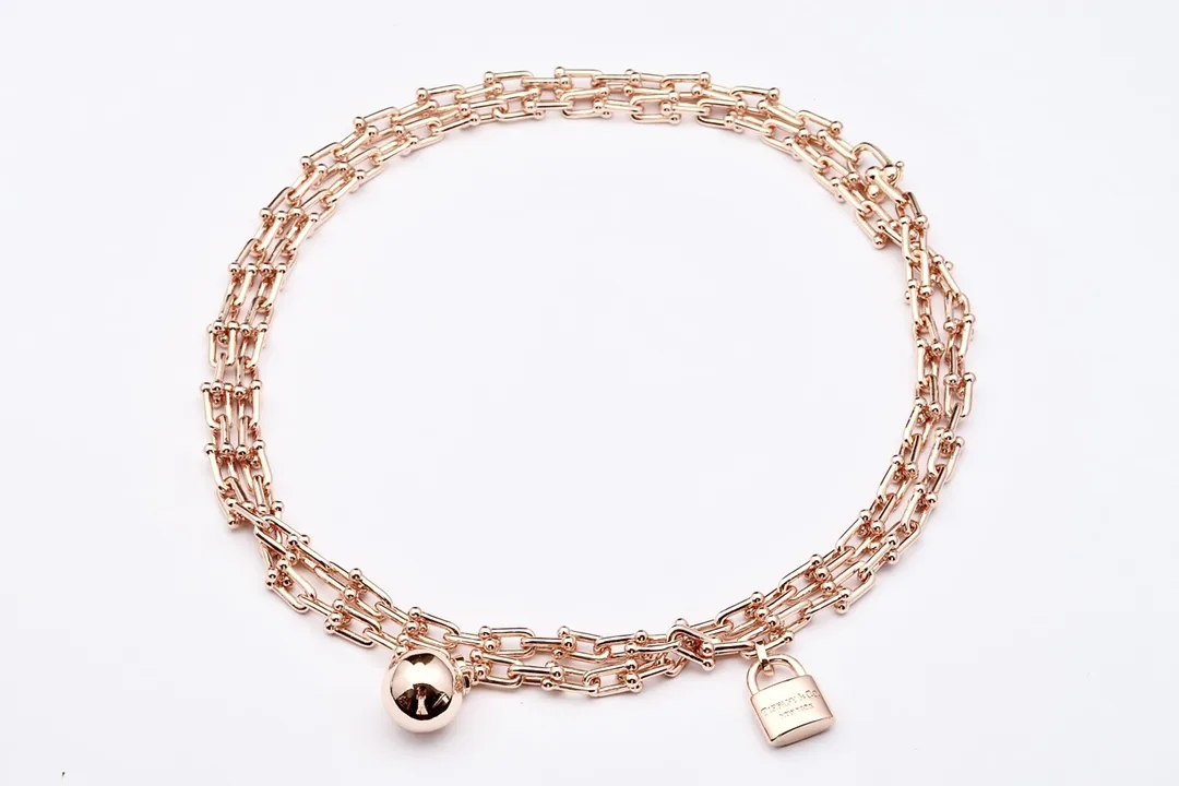 Hardwear Wrap Necklace with Padlock and Ball D32017566