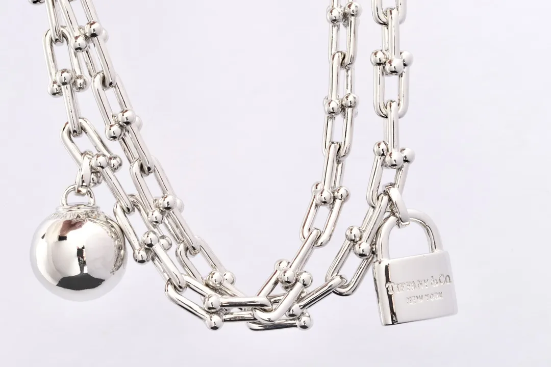 Hardwear Wrap Necklace with Padlock and Ball Charms D32017567 — view 2