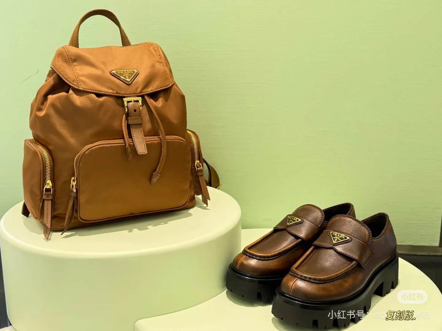 Prada Re-Edition Nylon Backpack D40517805