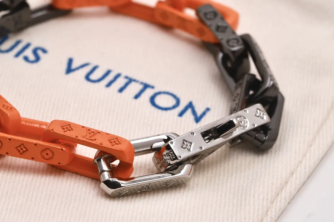 Monogram Chain Links Bracelet (Titanium Steel) D11017409 — view 5