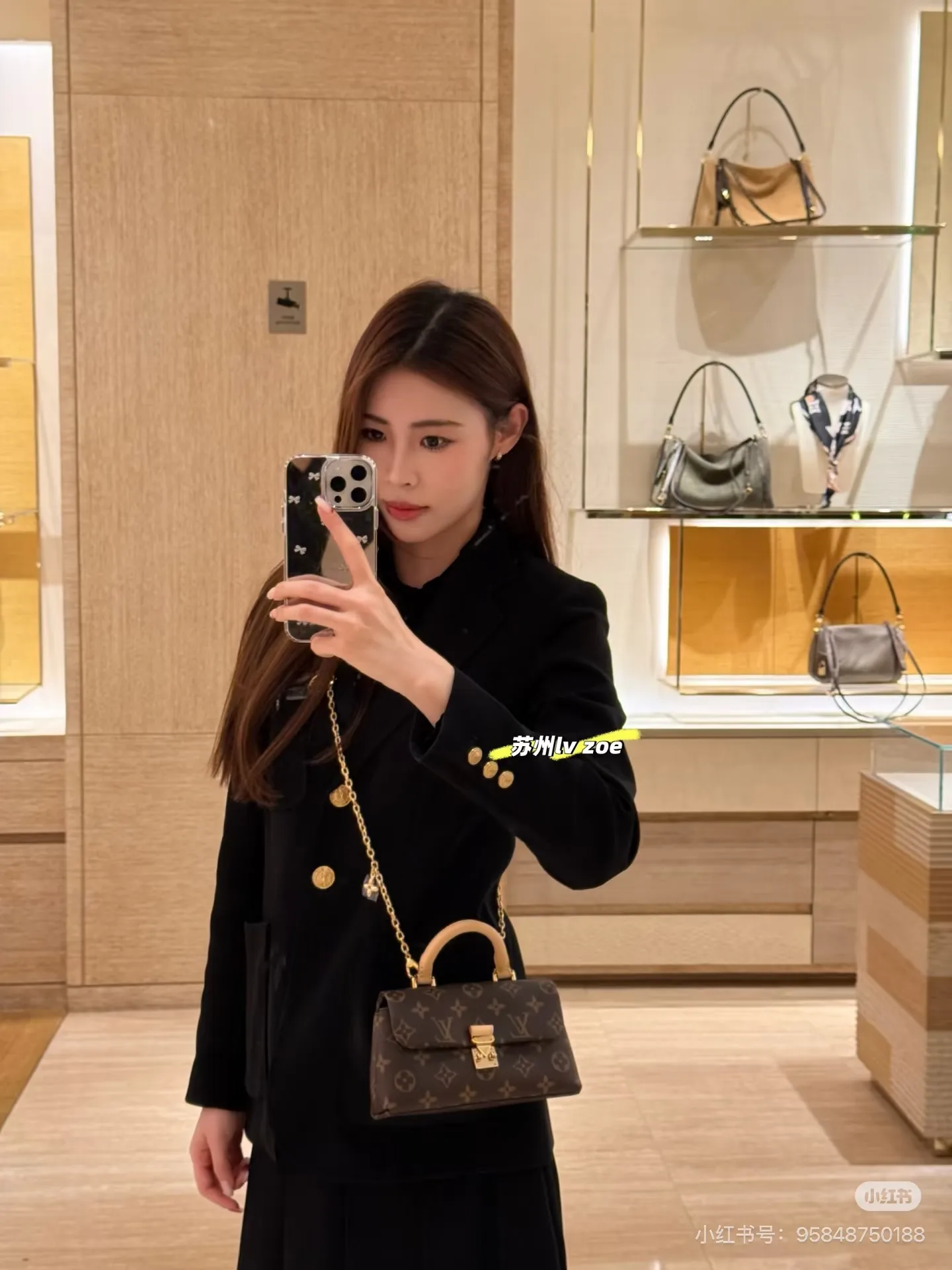 Nano Madeline Monogram Top-Handle Bag D30017990 — view 4
