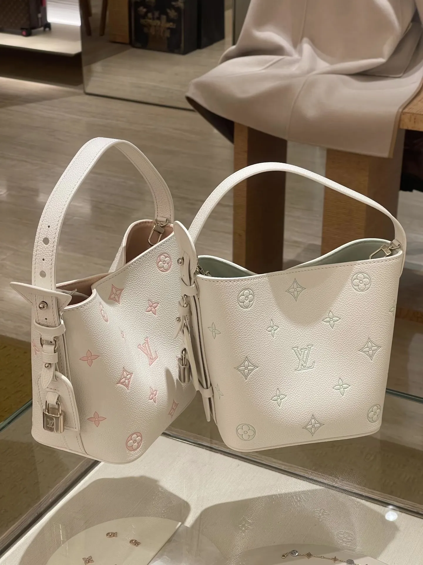 LV Monogram Empreinte All-In BB Bucket Bag D32018247
