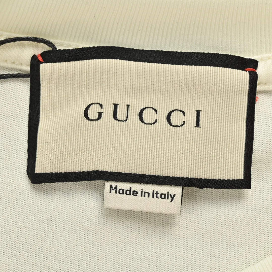 Gucci Firenze 1921 Logo Print T-Shirt D19512636 — view 5