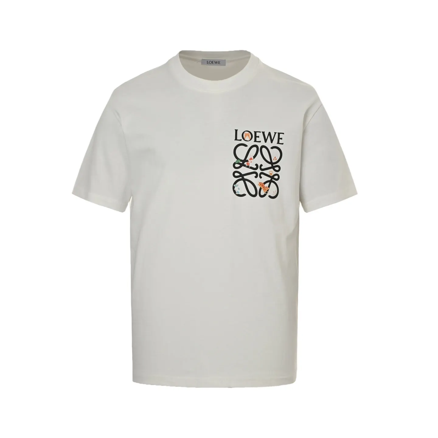 Anagram Animal Print Cotton T-Shirt D20012611