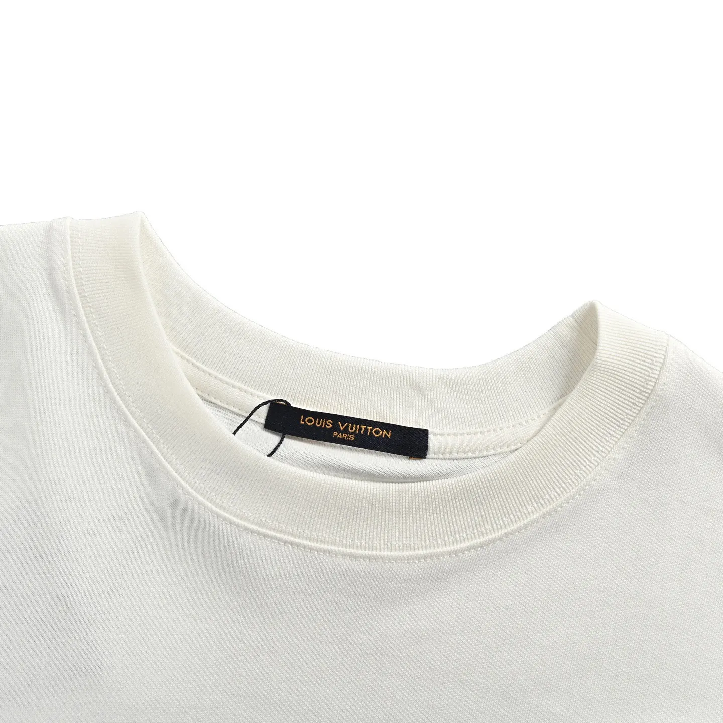 Embroidered Faux-Pocket Cotton T-Shirt D20512635 — view 4