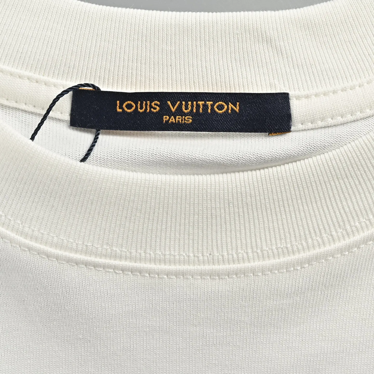 Embroidered Faux-Pocket Cotton T-Shirt D20512635 — view 5