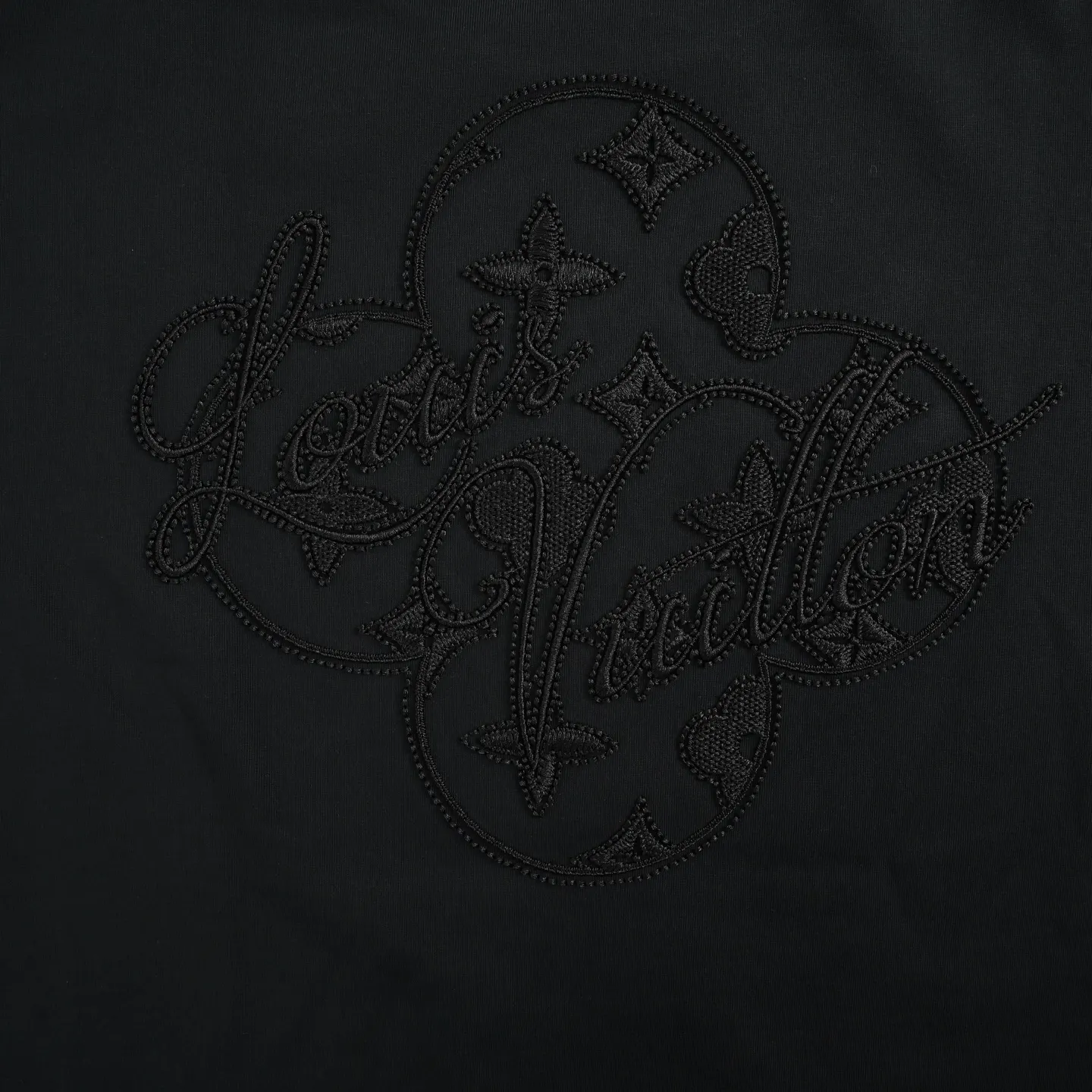 Embroidered Monogram Logo Cotton T-Shirt D21012622 — view 8
