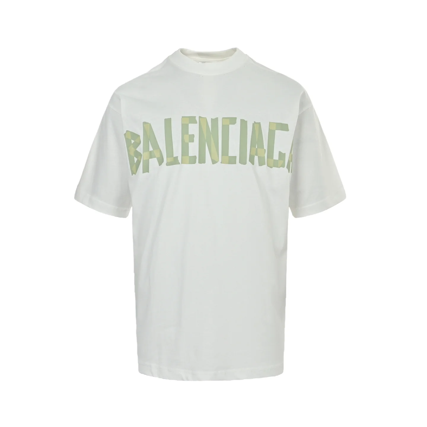 Tape Logo Oversized Cotton T-Shirt D22012610