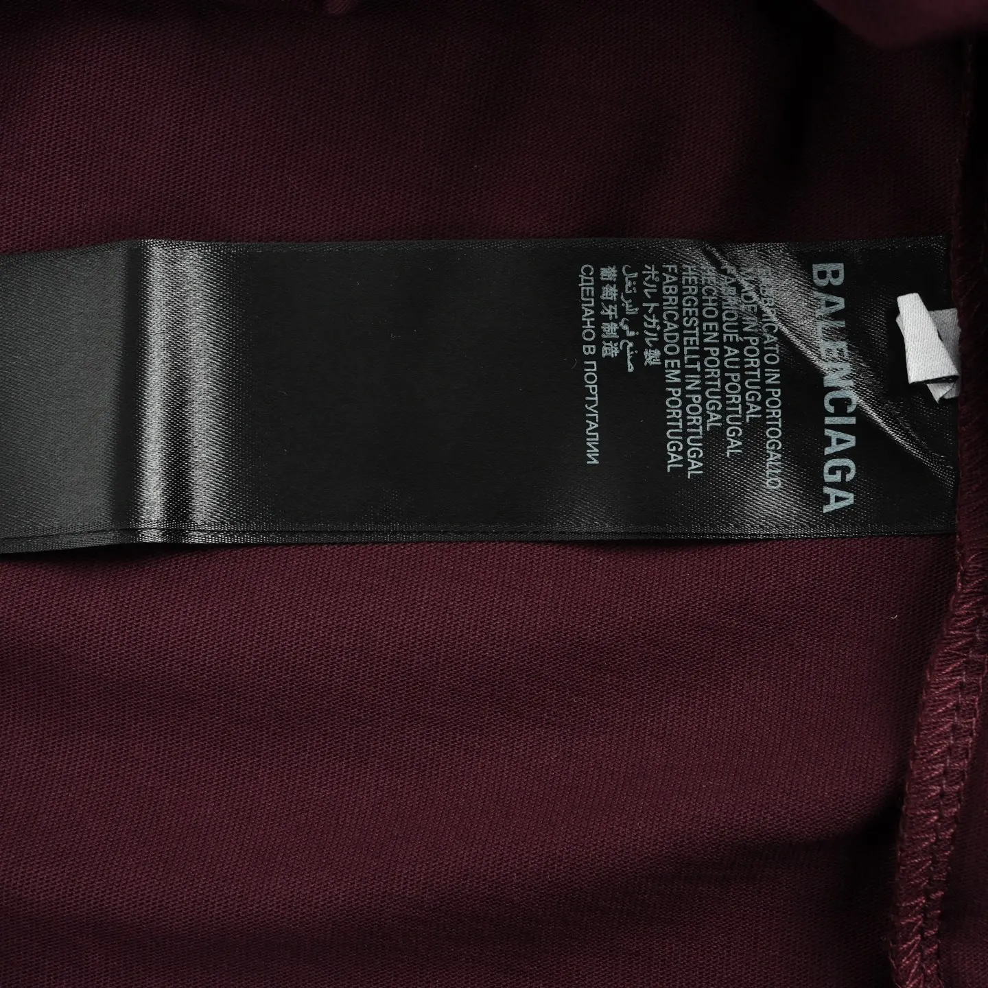 Gaffer Tape Logo Oversized T-Shirt D22012608 — view 6