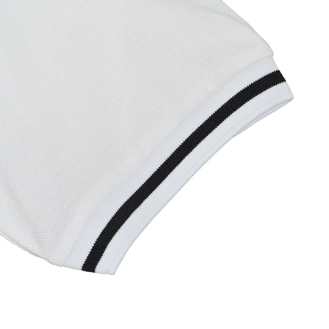 Bee-Embroidered Cotton-Pique Polo Shirt D22012640 — view 8
