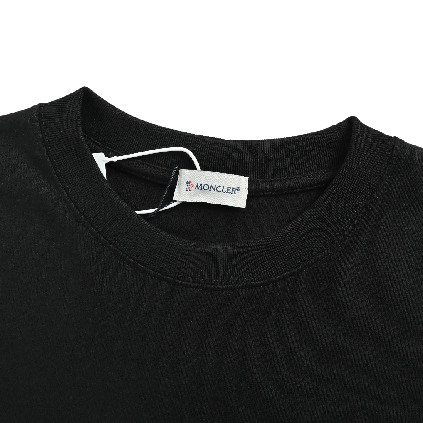 Moncler + Gentle Monster Logo-Embroidered Cotton T-Shirt D22012629 — view 4