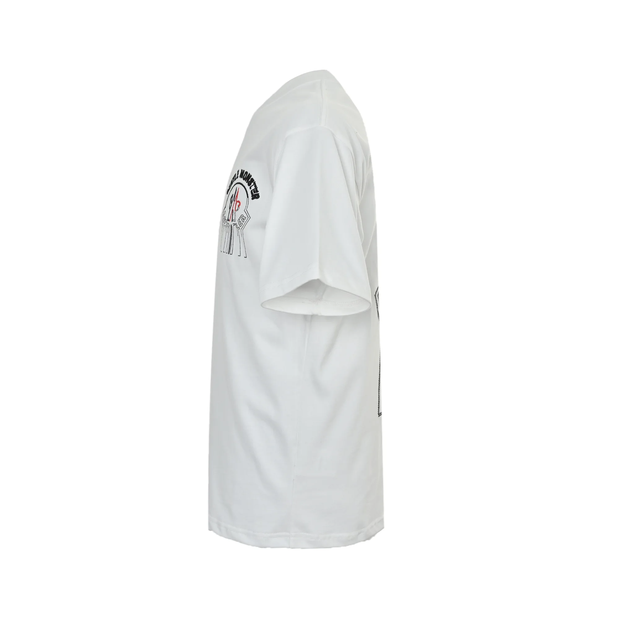 Moncler + Gentle Monster Logo Embroidered T-Shirt D22012628 — view 2
