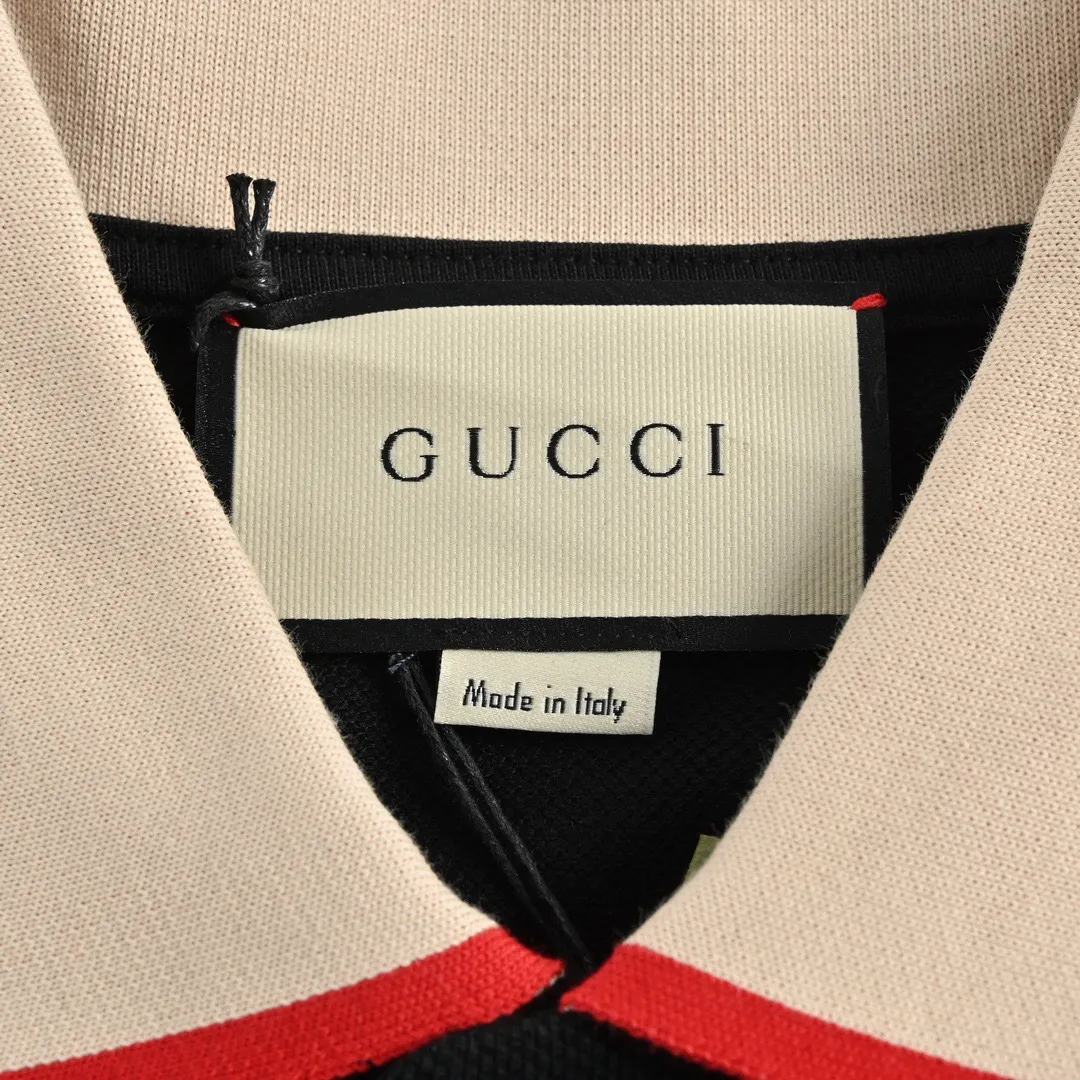 Web Stripe Cotton-Pique Polo Shirt D24012637 — view 5